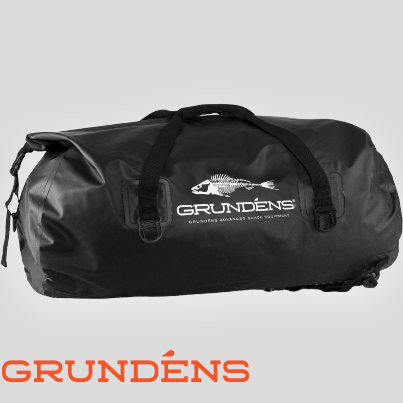 Grundens Bootlegger Roll Top Backpack 30L - Red Orange