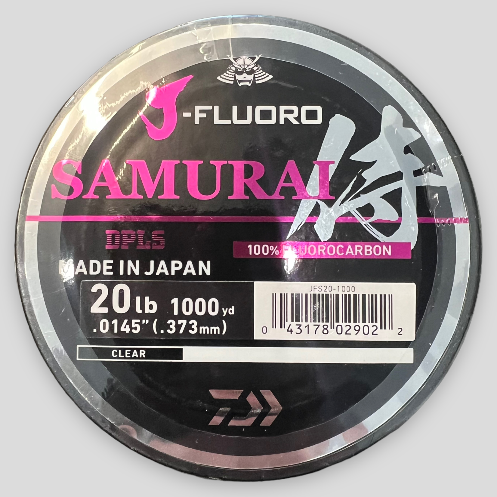 Daiwa J-Fluoro Samurai Fluorocarbon Line 10 lb