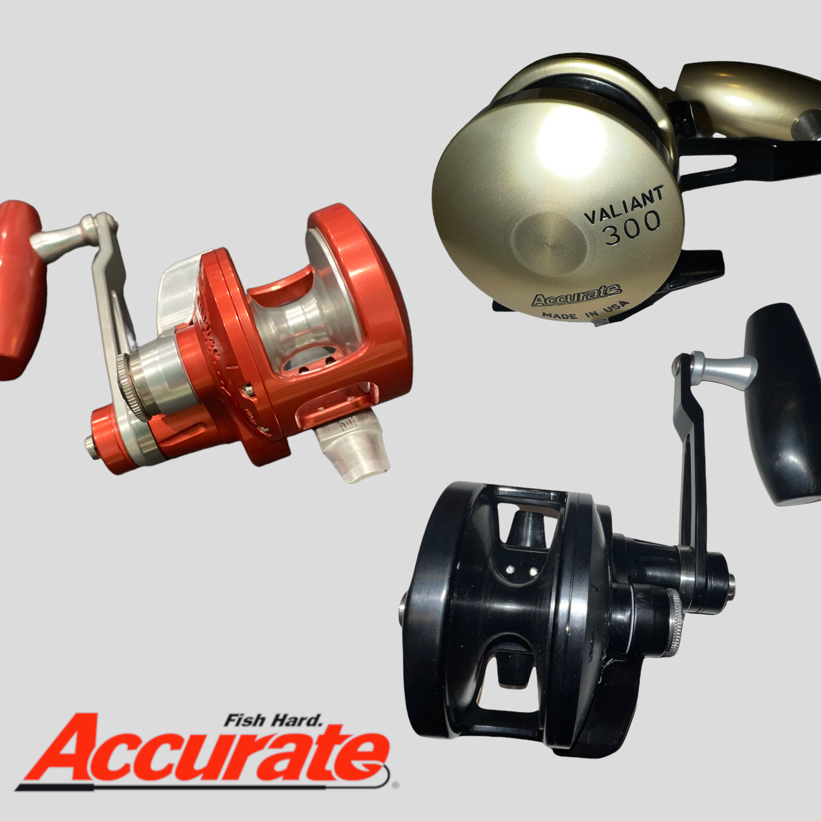 Accurate Valiant Slow Pitch Conventional Reels BV2-300-SPJ