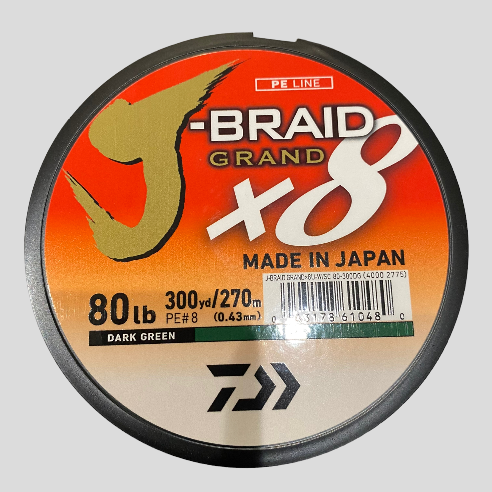 Daiwa Daiwa J-Braid Grand 300yd