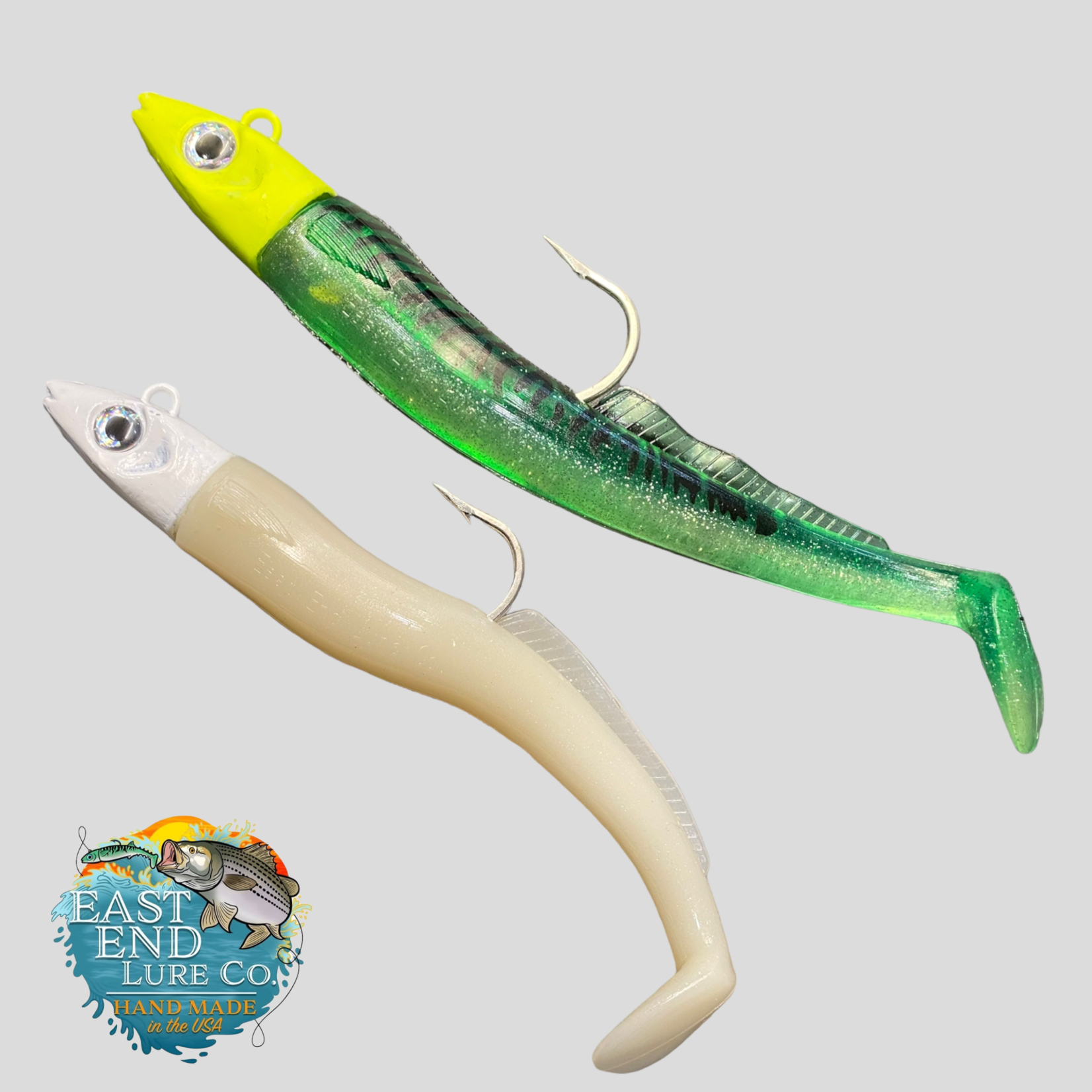 East End Lures Sandeel 5.5oz 1 Rigged 1 Replacement - Tyalure Tackle