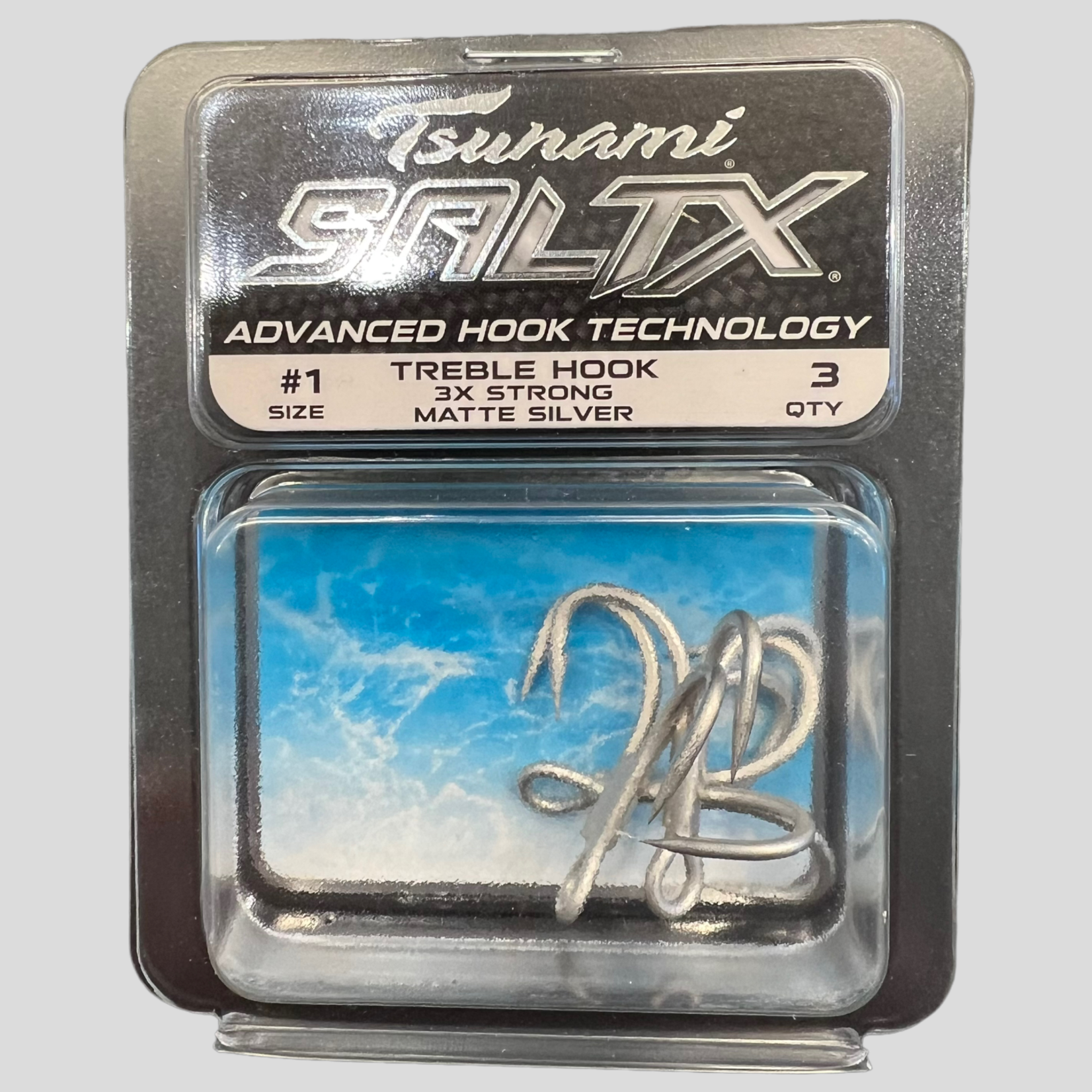 Tsunami SaltX Treble Hook 3x - Tyalure Tackle