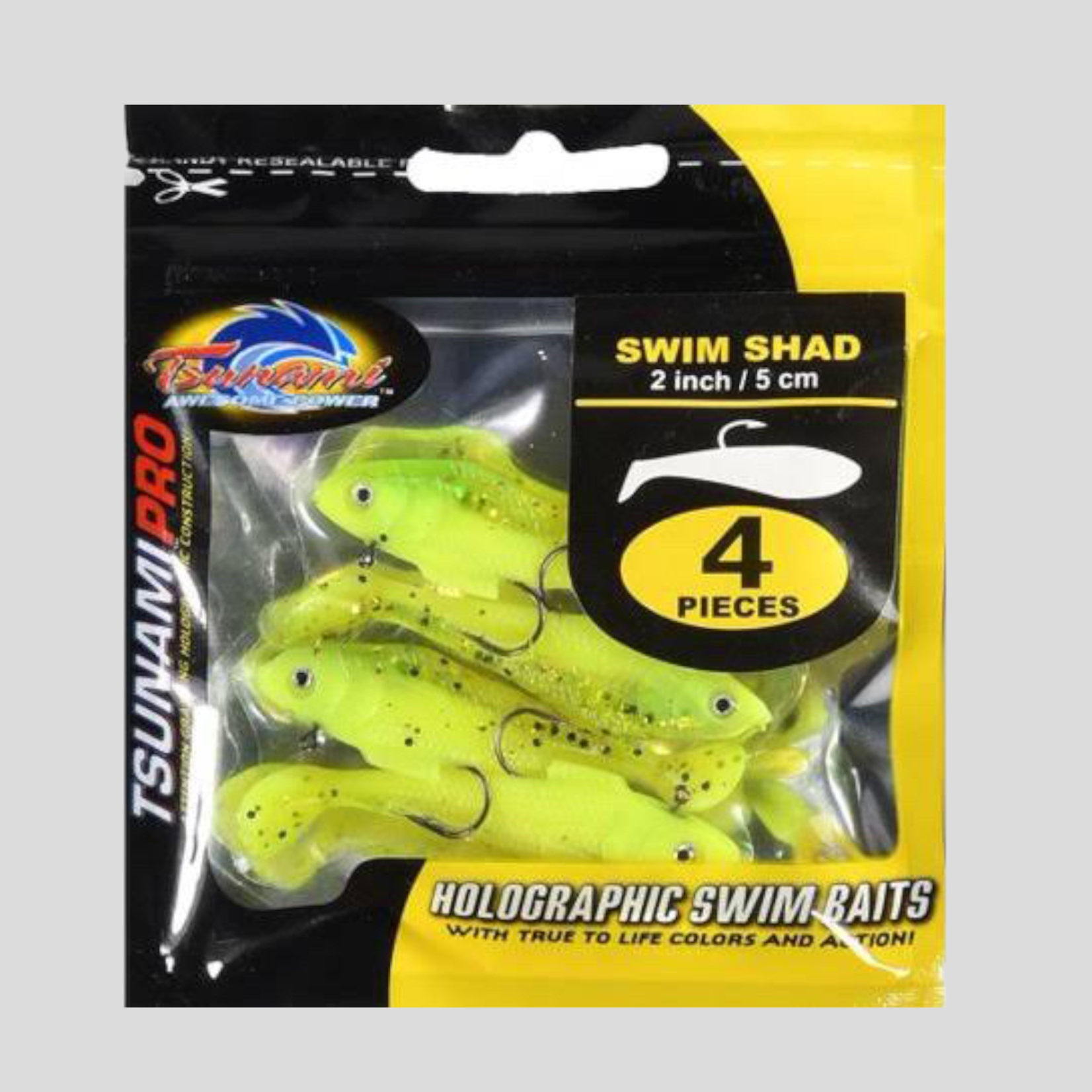 Tsunami Tsunami Pro Holographic Swim Shad 2"/3"