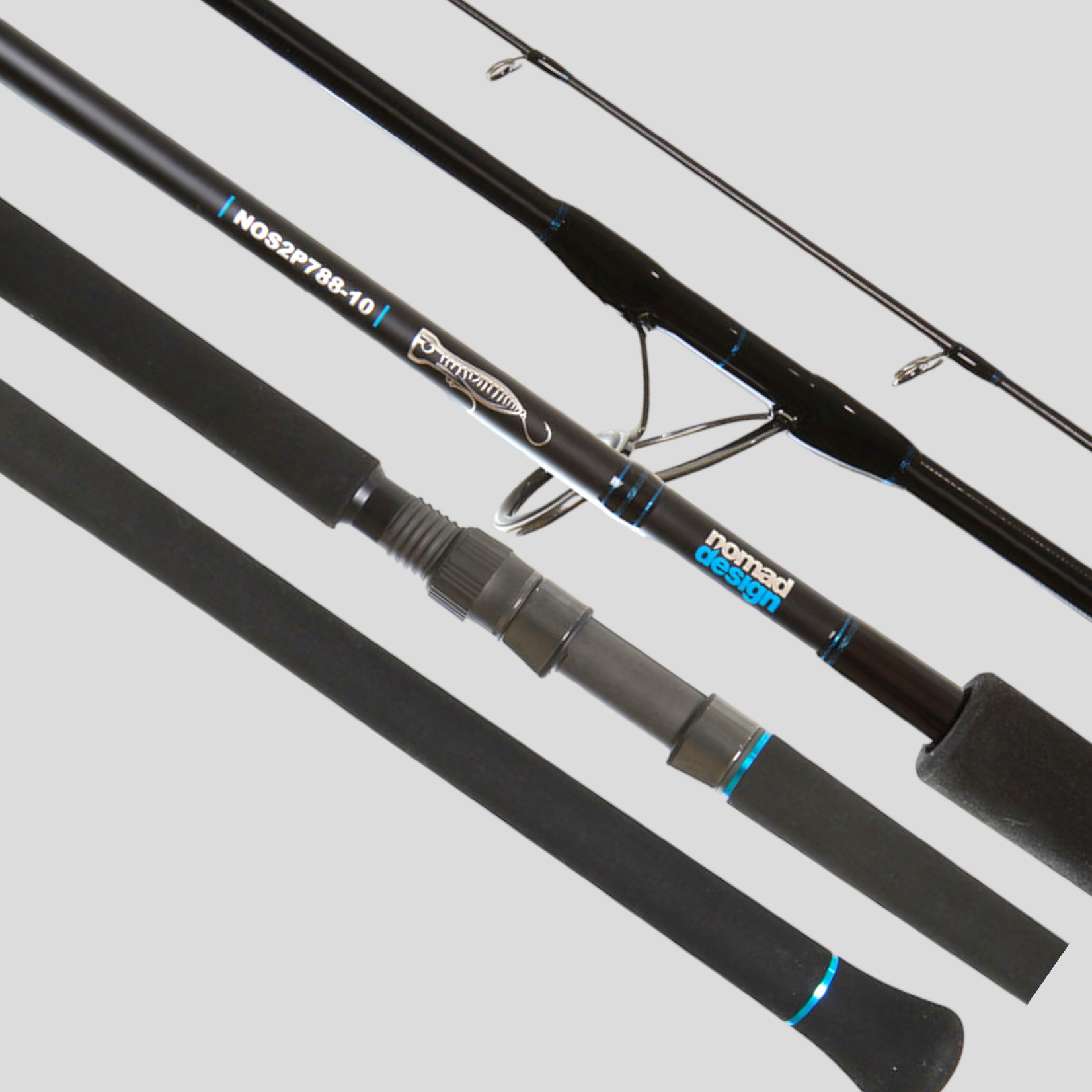 Nomad Design Seacore Slow Pitch Overhead Jigging Rods