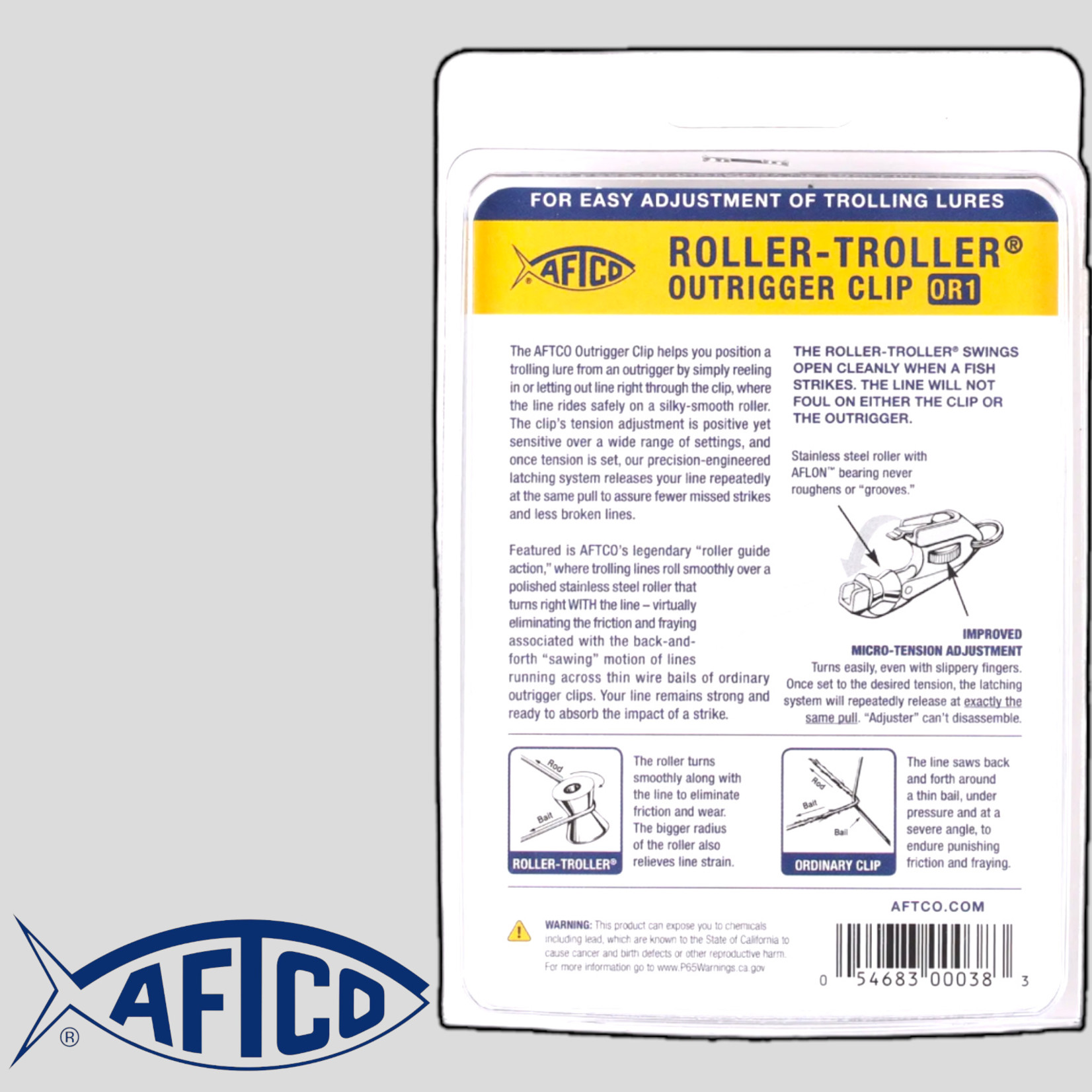 Roller Troller Outrigger Clip 