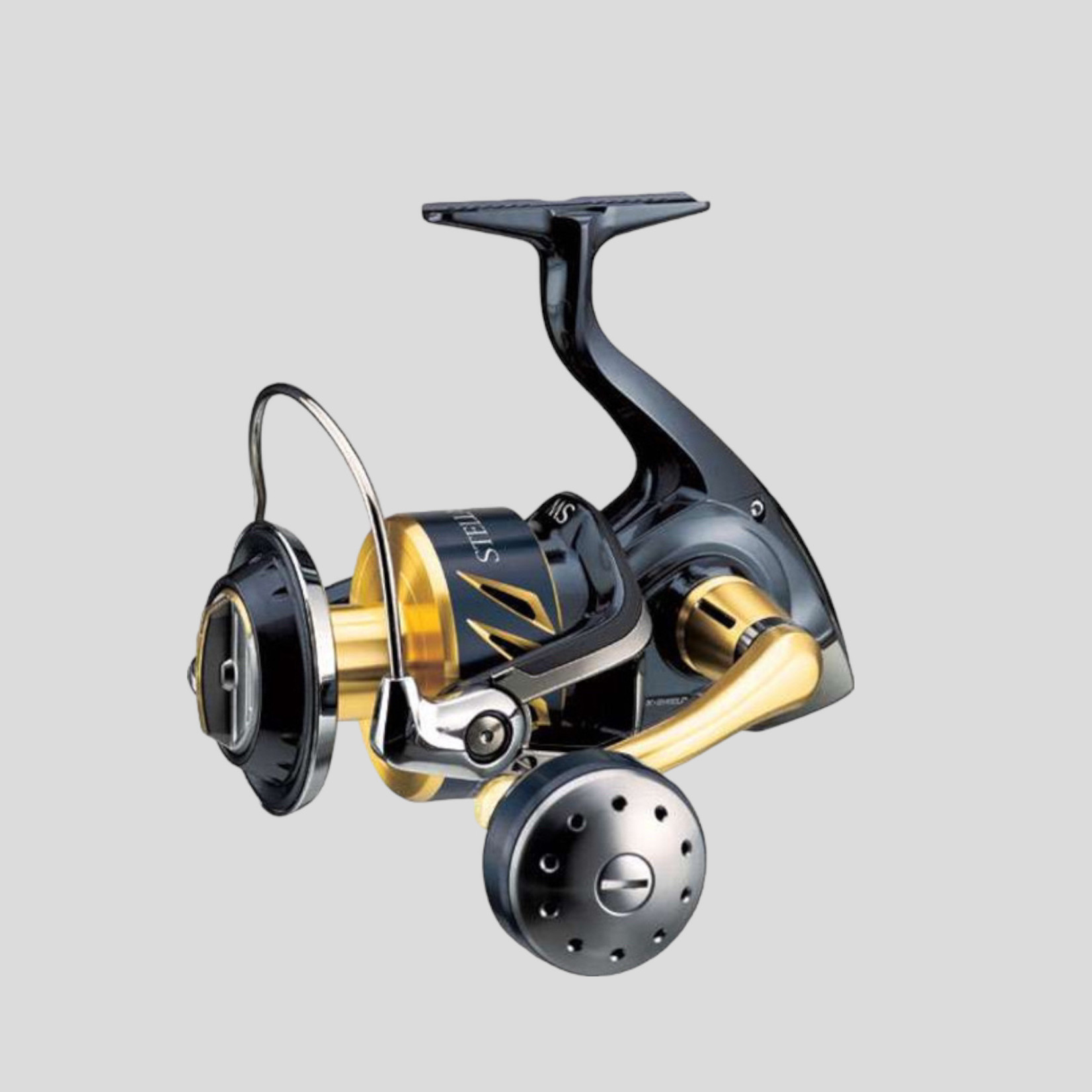 Moulinet Spinning Shimano Stella SW Pour Eau Salée - Corps HAGANE, étanche IPX8, Engrenages Forgés - Puissance Et Durabilité