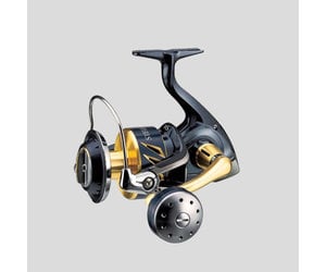 molinete shimano stella SW Drag de At 15kg Com 13 Rolamentos Stella SW boasts a highly rigid metal construction for improved impact resistance and less body flex Molinete Shimano Stella Sw 5000hg