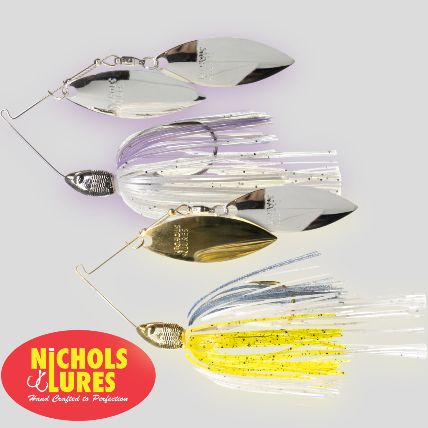 Nichols Catalyst Spinnerbait Double Willow Sight Flash 3/8oz