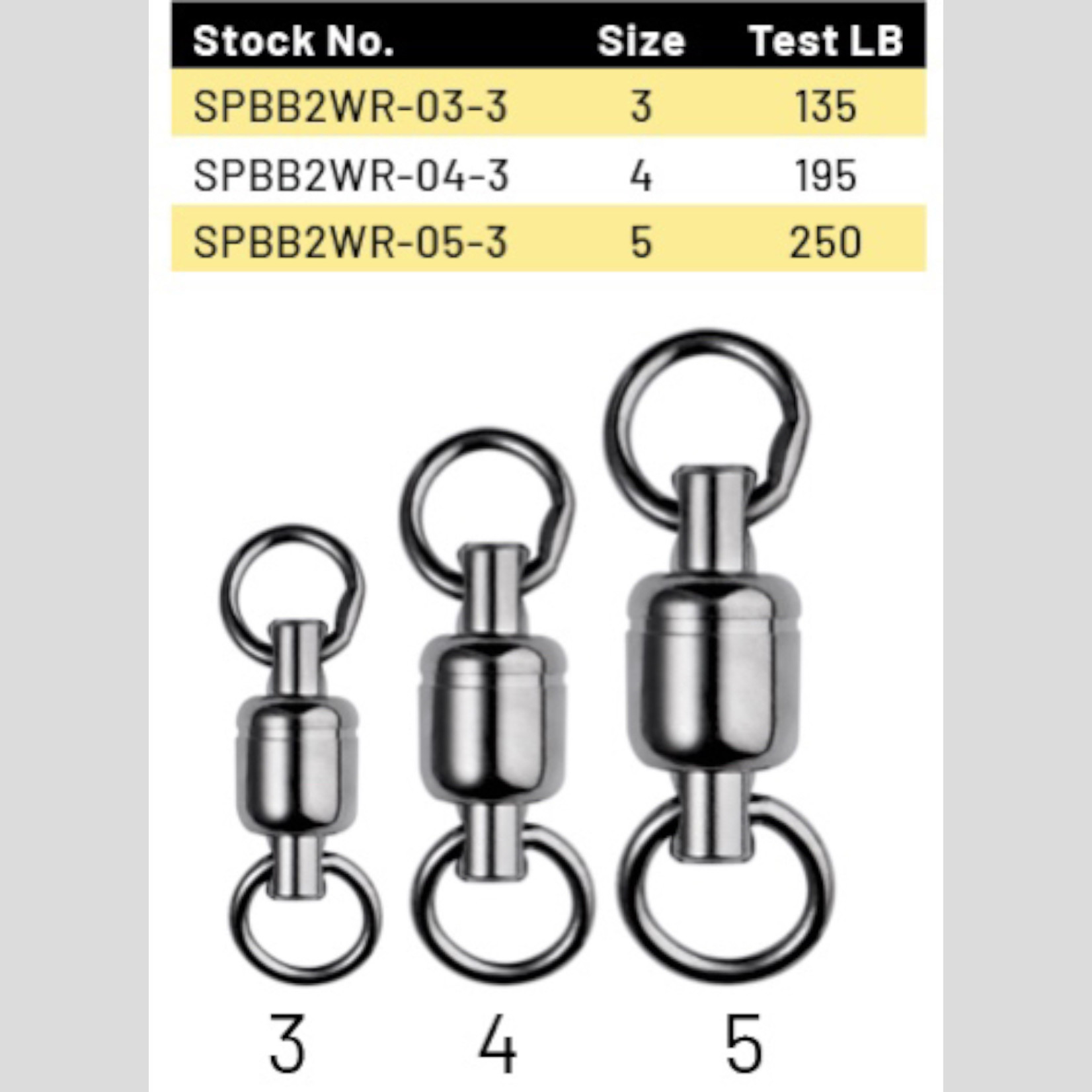 Spro Spro Ball Bearing Swivel