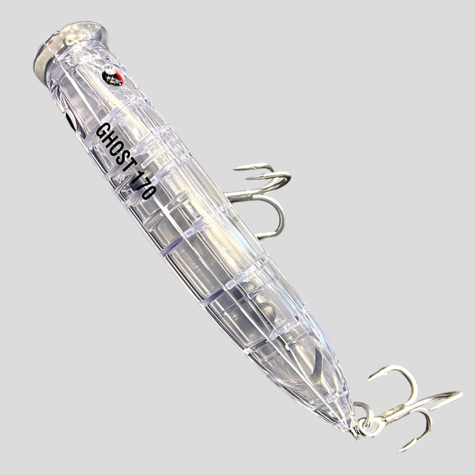 THE PRODUCERS GHOST (Clear/Black) Topwater Lure (New) (TZ) $9.99