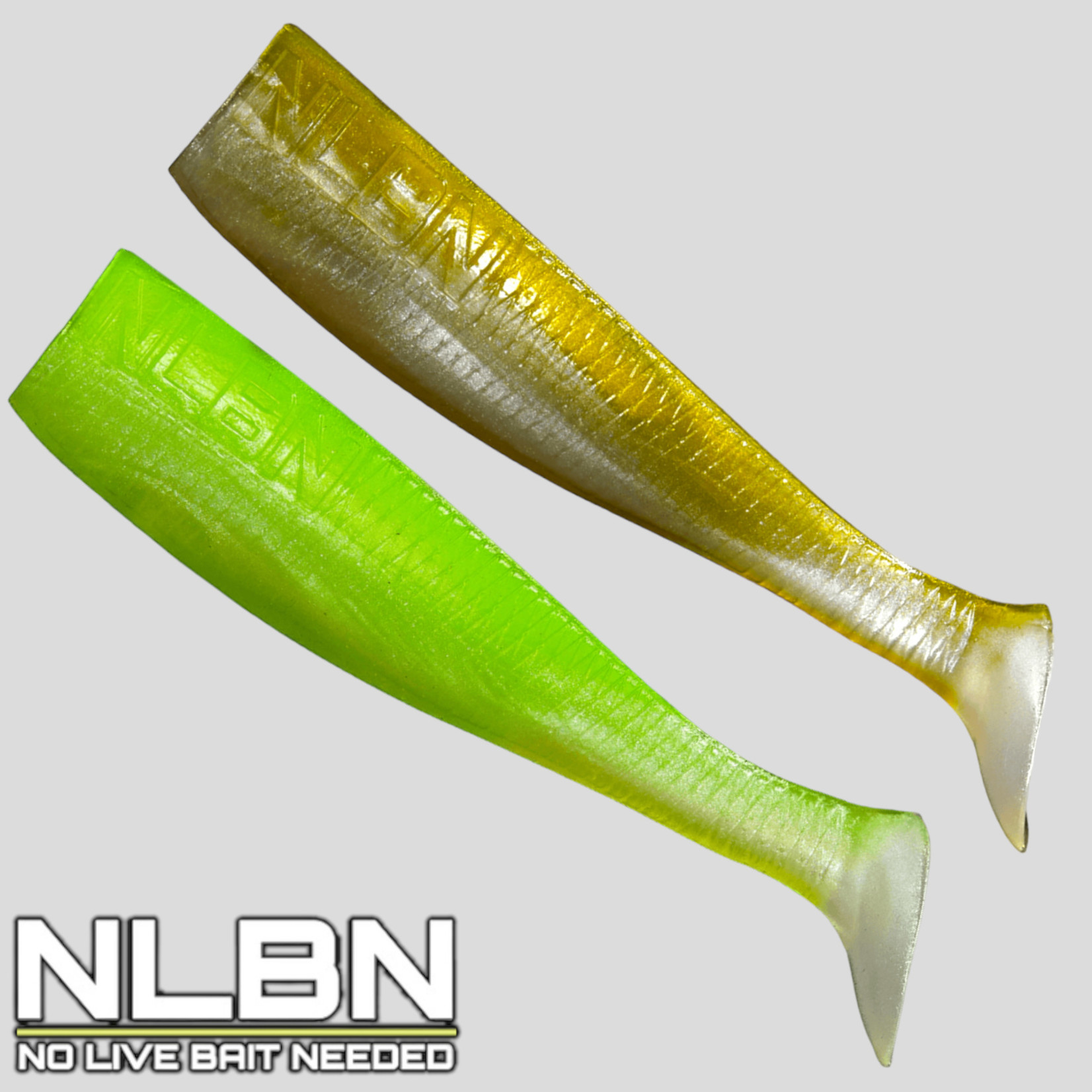 No Live Bait Needed NLBN 8" Paddle Tail