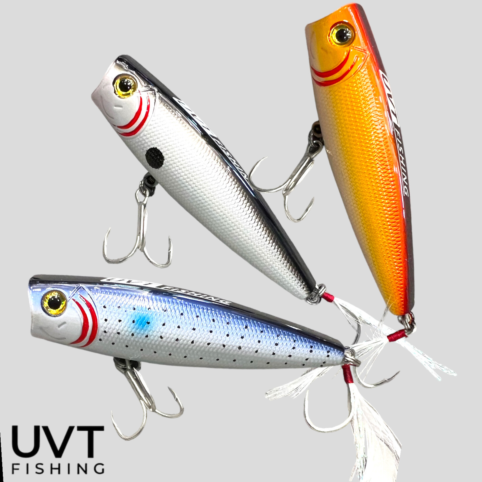UVT Fishing UVT Micro Rattling Popper