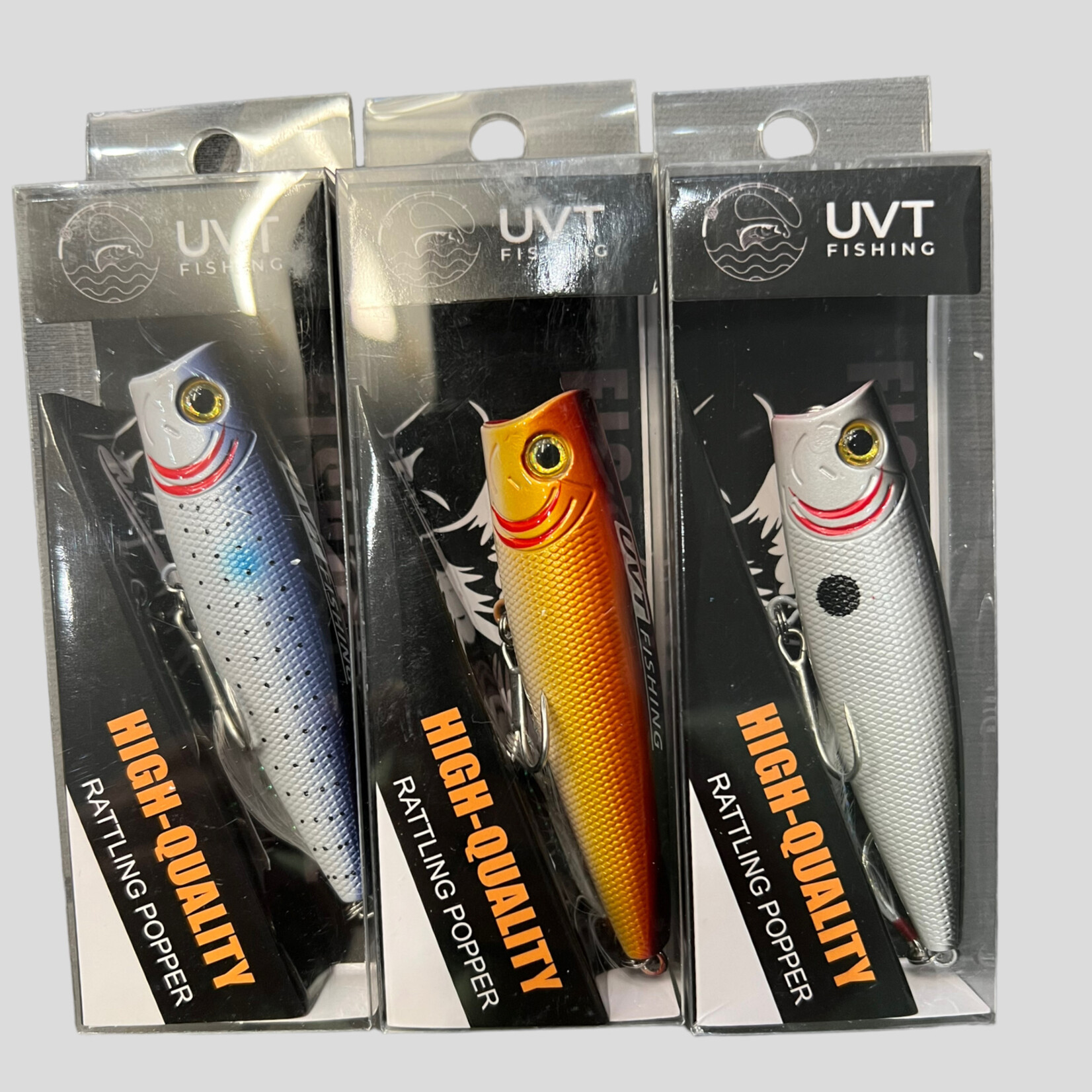 UVT Fishing UVT Micro Rattling Popper