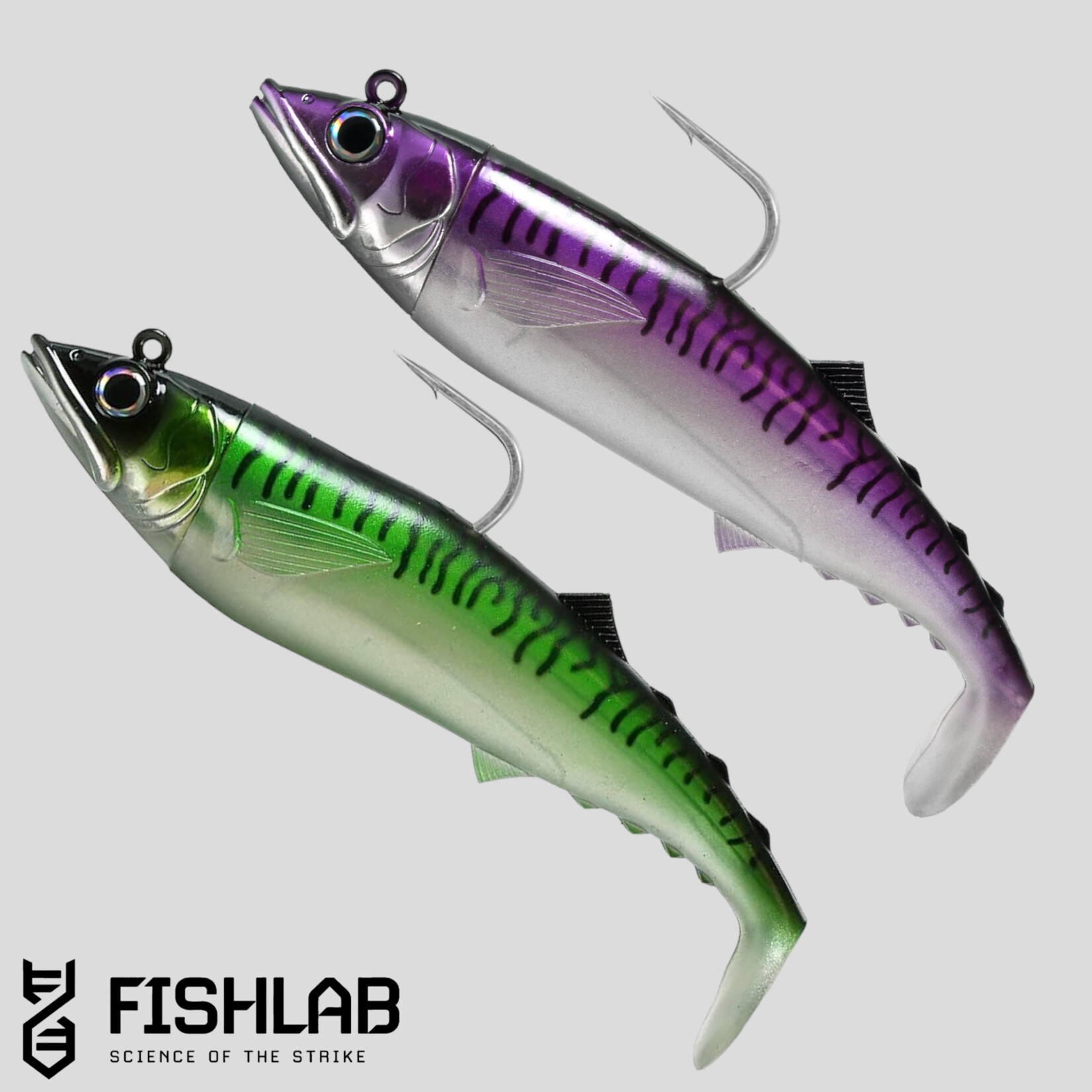 Fishlab Mas 10 Mackerel Soft Swimbait Super Fast Sinking ' 16 Oz