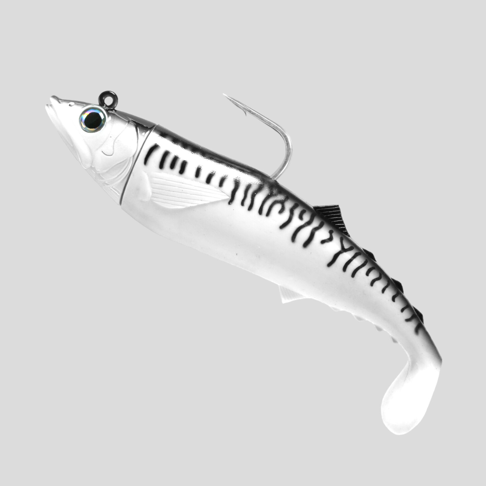  FishLab MAS-6.5-BM Mackerel Soft Swimbait Sinking Blue  Mackerel 6 1/2 5.5 oz : Sports & Outdoors