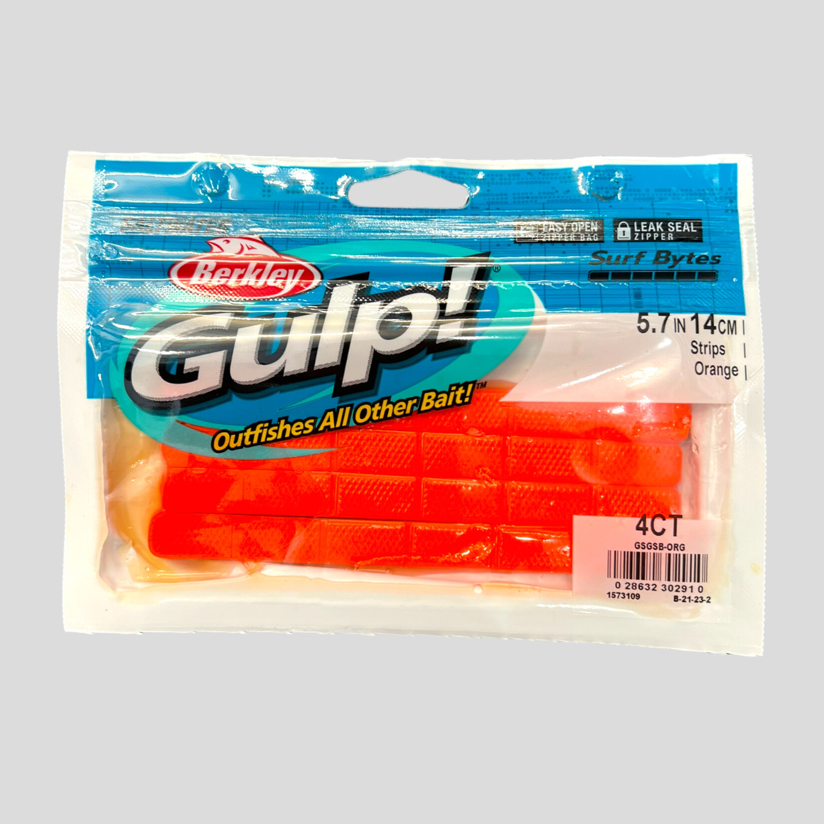 Gulp! Surf Bytes Strips, Orange