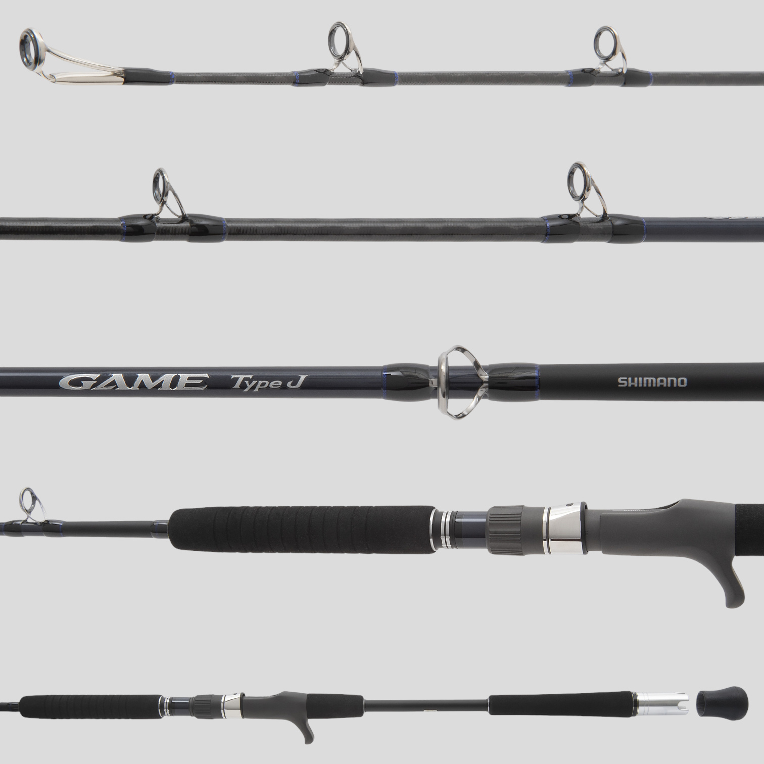 ロッド Shimano GAME Type J B56-6 Shimano Game Type J Cast Rod - Tyalure Tackle