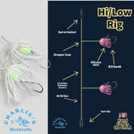 Charlie's Bucktails Charlies Bucktail Custom Hi/Low Rig