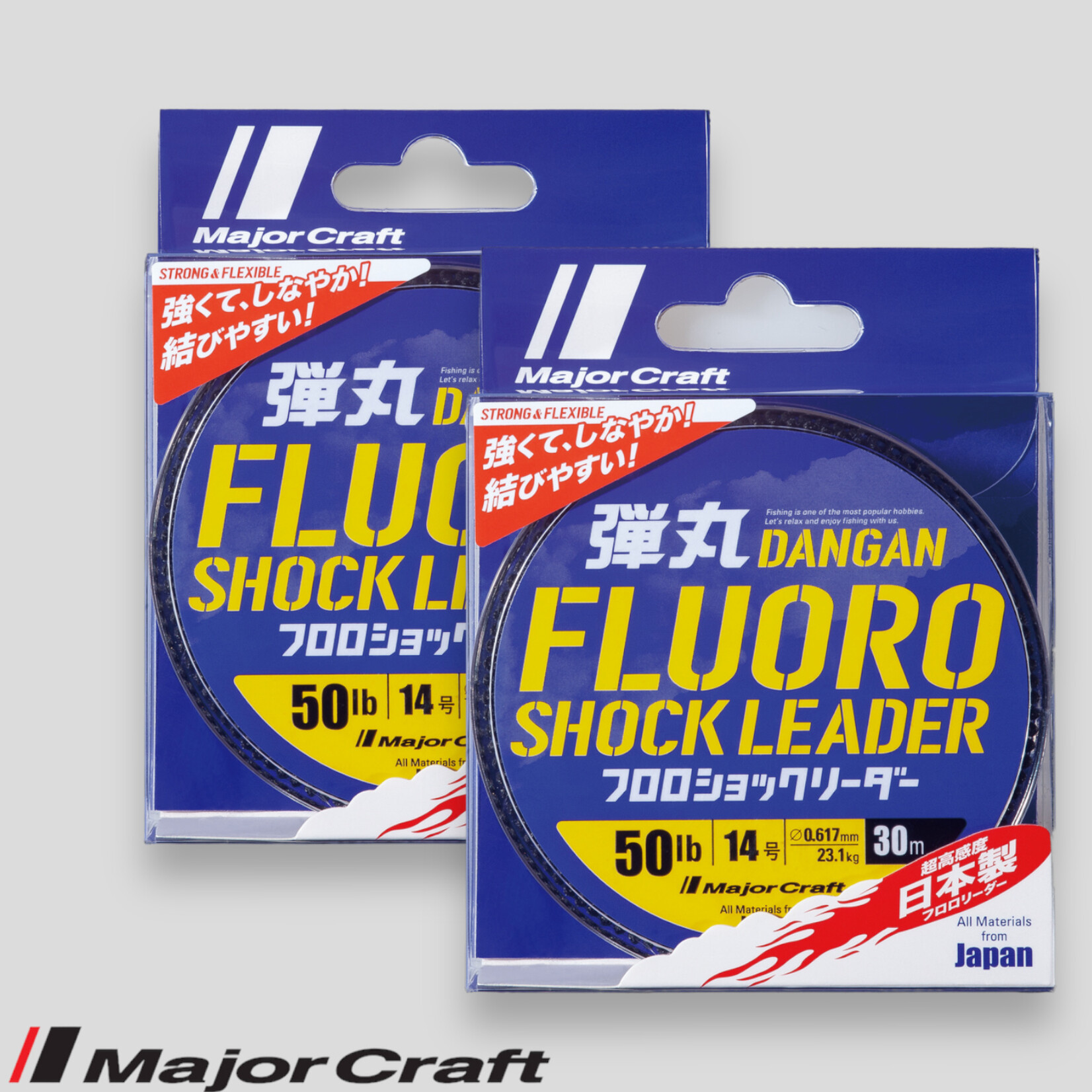 Major Craft Major Craft Dangan Fluoro Shock Leader (30M)