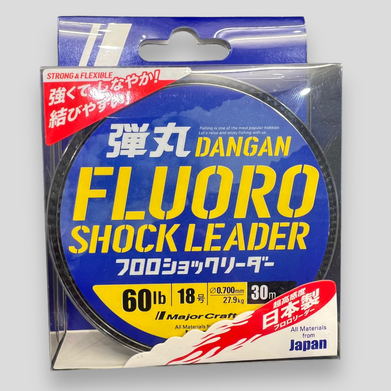 Major Craft Major Craft Dangan Fluoro Shock Leader (30M)