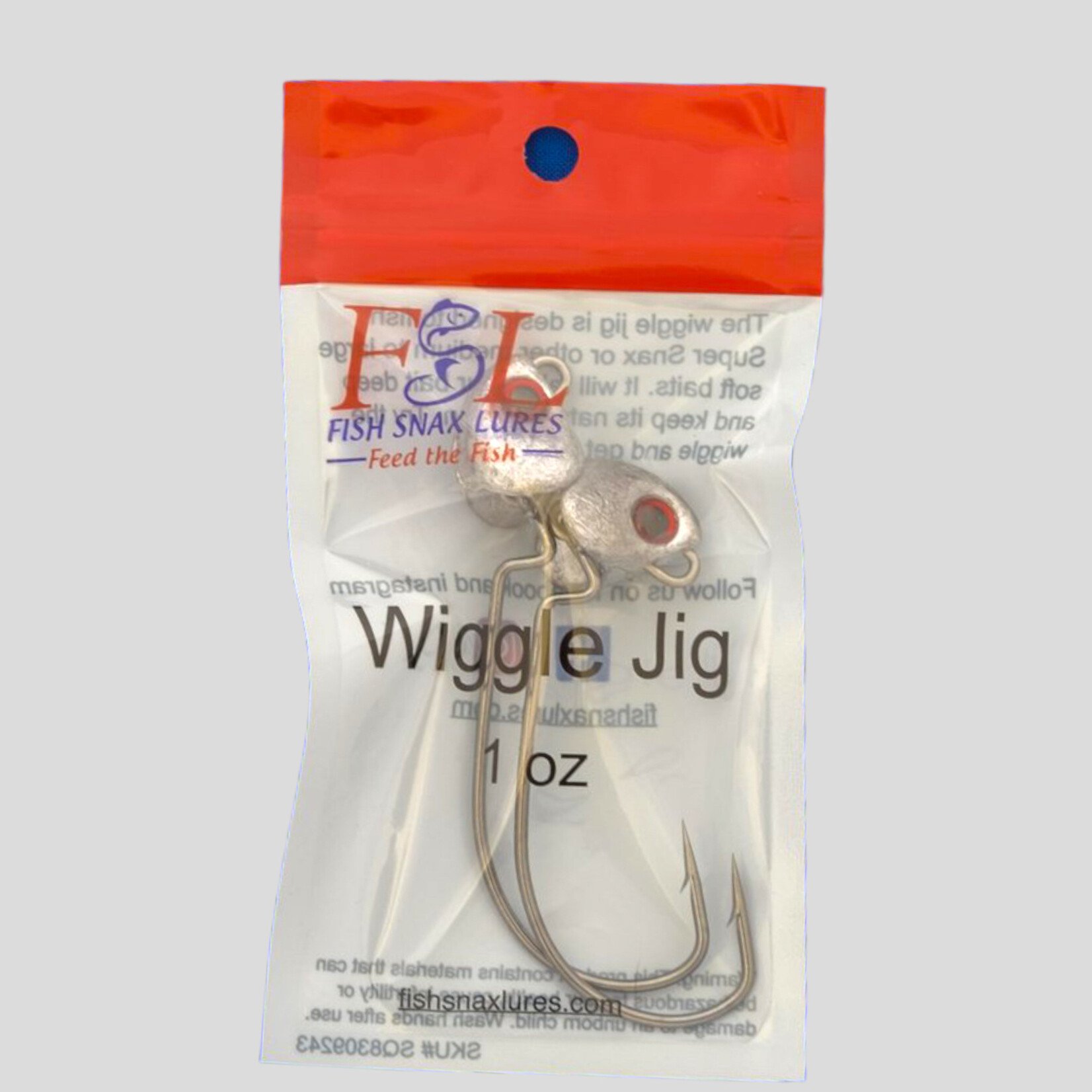 Fish Snax Lures FSL Wigglehead Jig