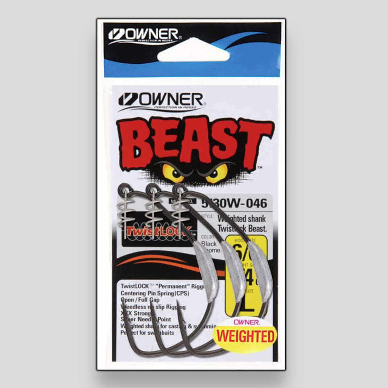 Owner Owner Beast Weighted Hook