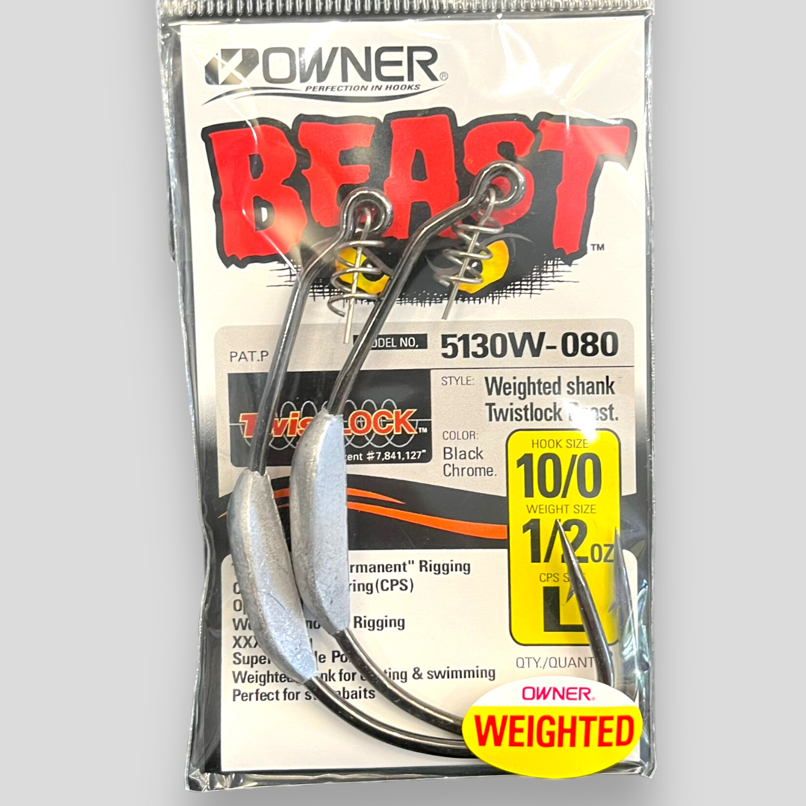 Owner Owner Beast Weighted Hook
