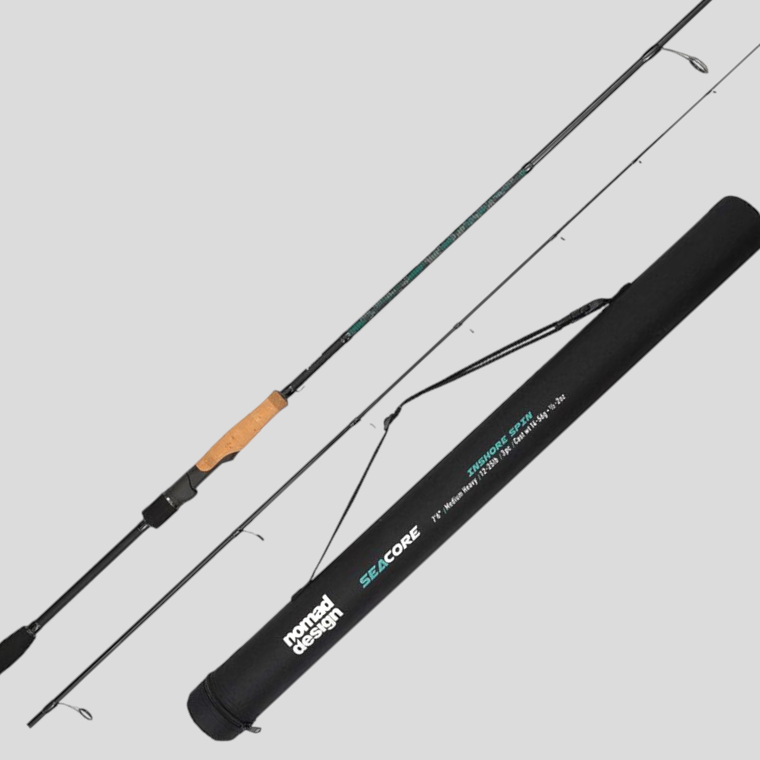 Nomad Seacore Inshore Travel Spin Rod