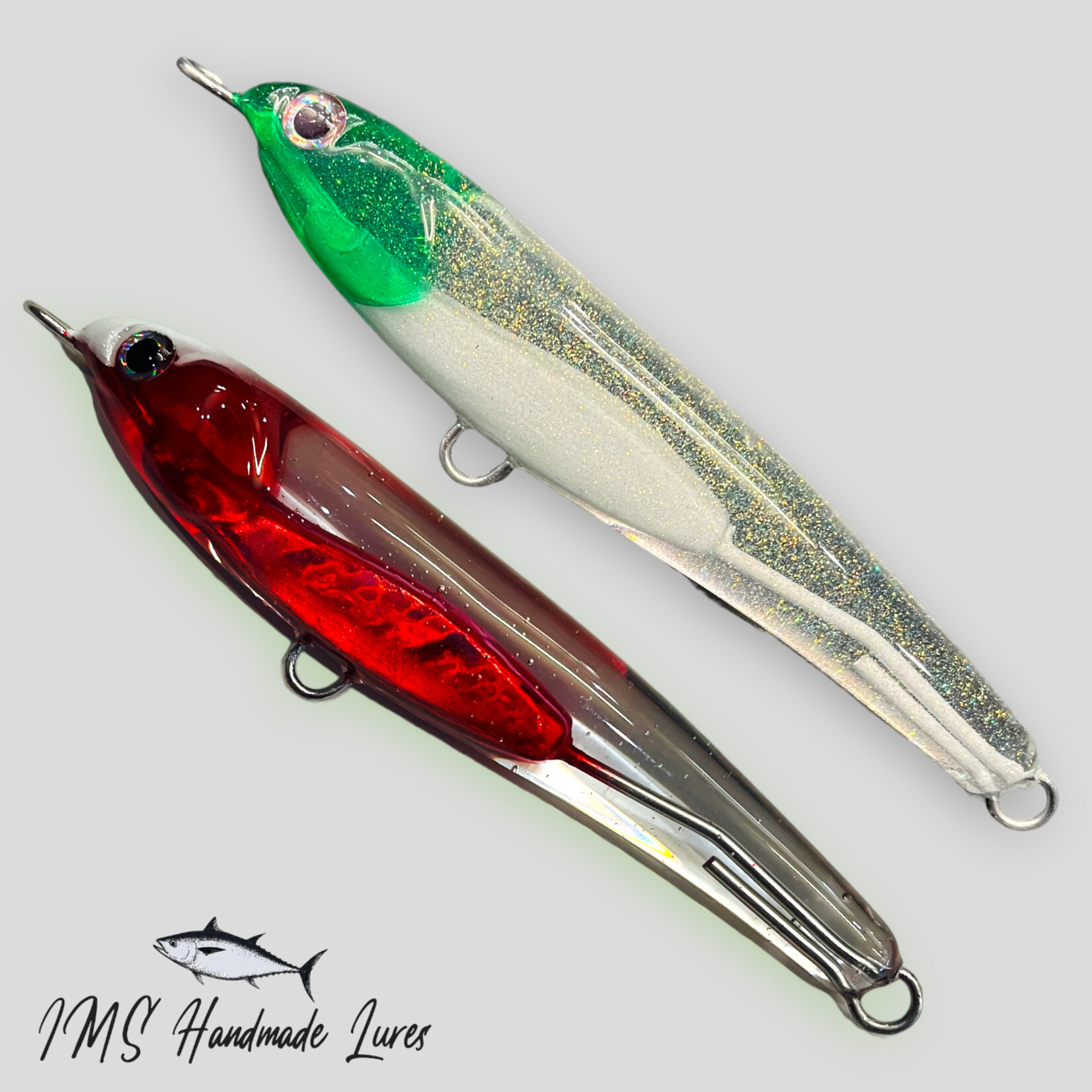 IMS Lures IMS Anchovy Glow Crystal 130