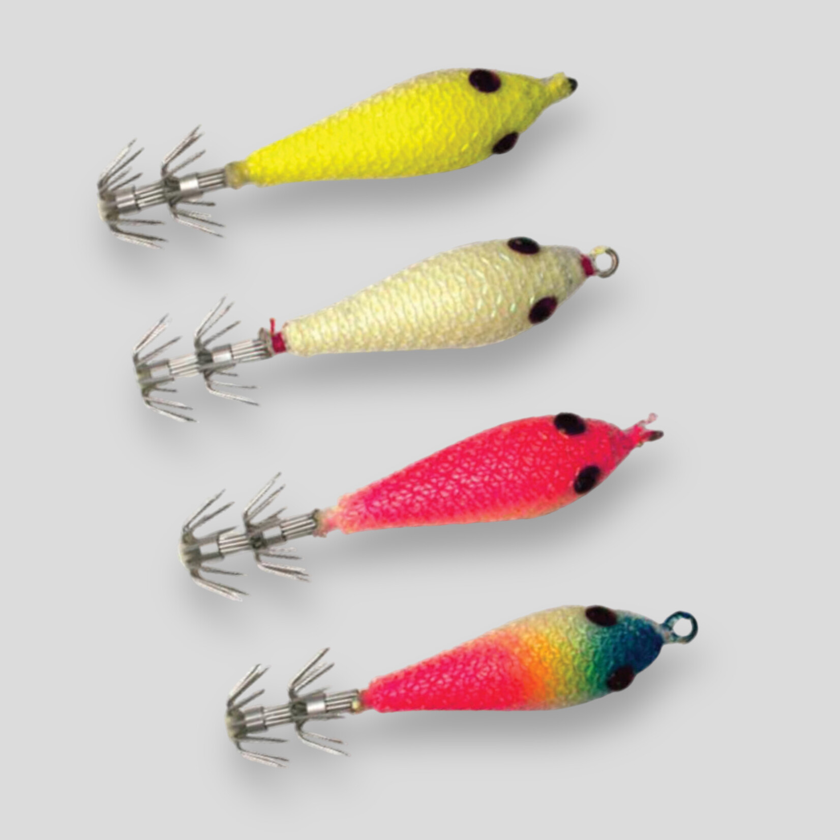 SUNNIMIX1] 2x Fishing Squid Jig Lead EGI Sinker Lure Weights Fishing Weight  Snap Hooks