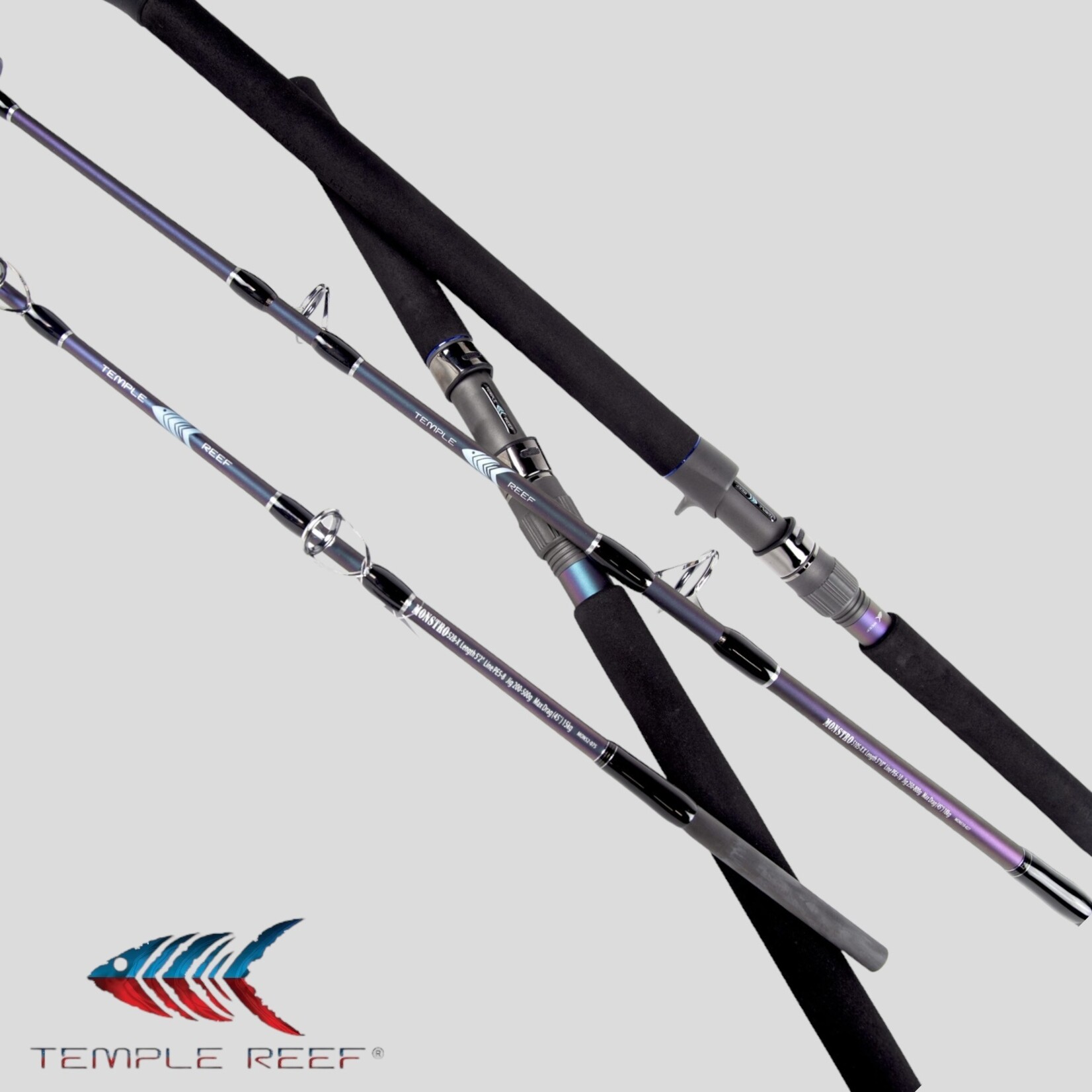 Temple Reef Temple Reef Monstro Spin Jigging Rod