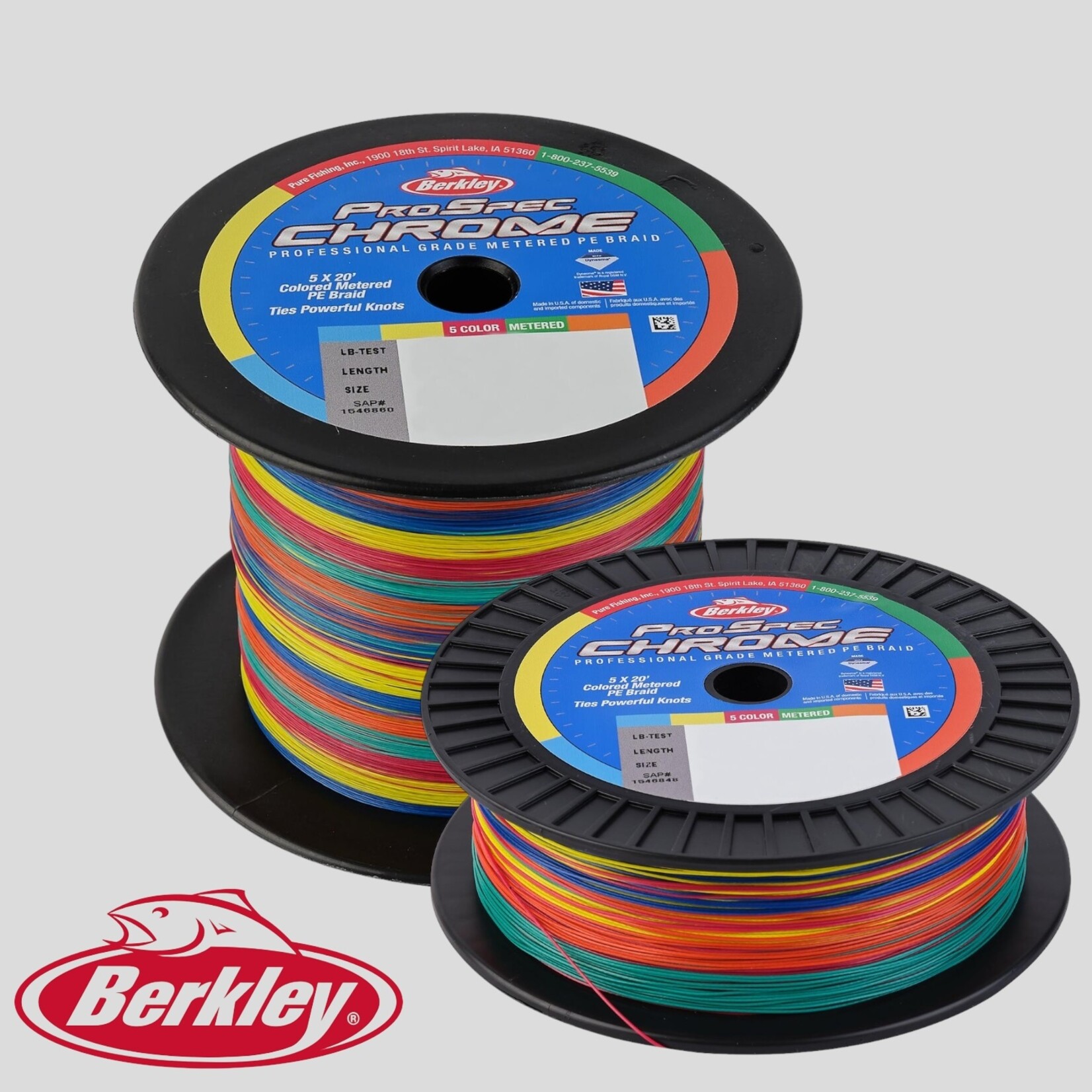 Berkley Berkley ProSpec Chrome Metered Braid