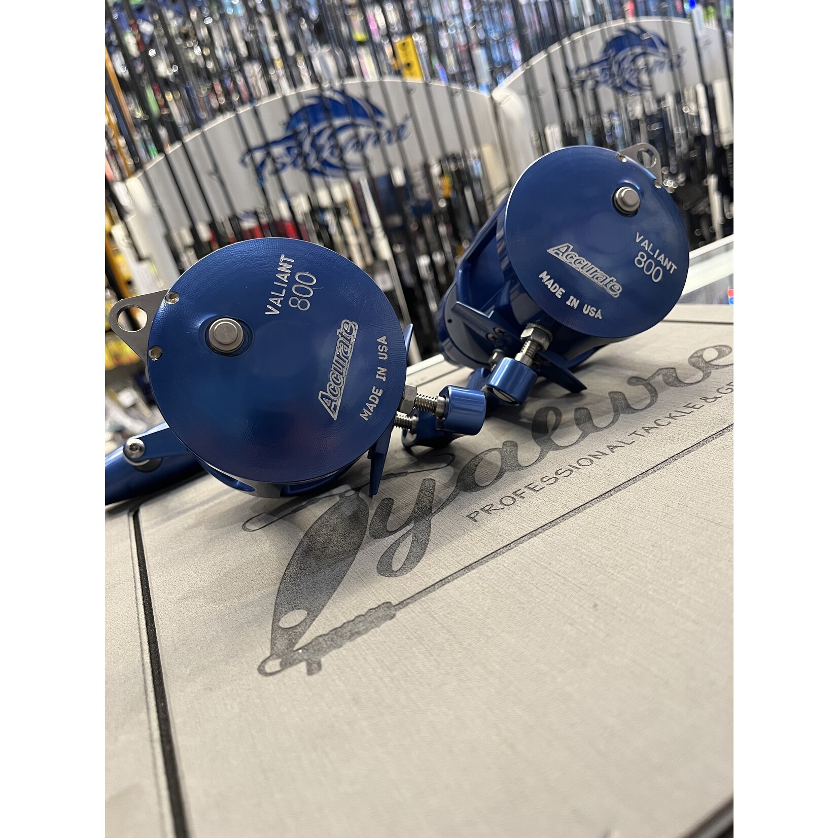 Accurate Valiant BV2 Custom Blue - Tyalure Tackle