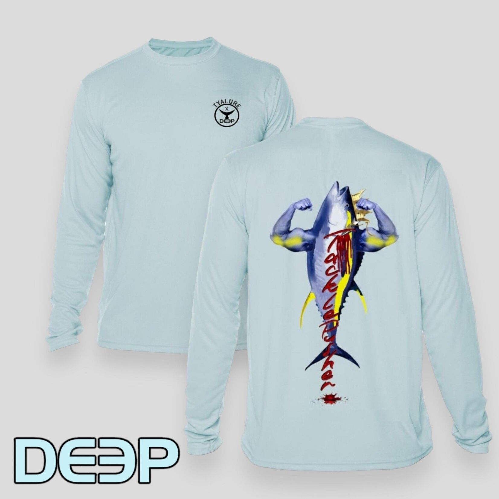 Deep Apparel Deep Tacklepusher Flex Performance Shirt