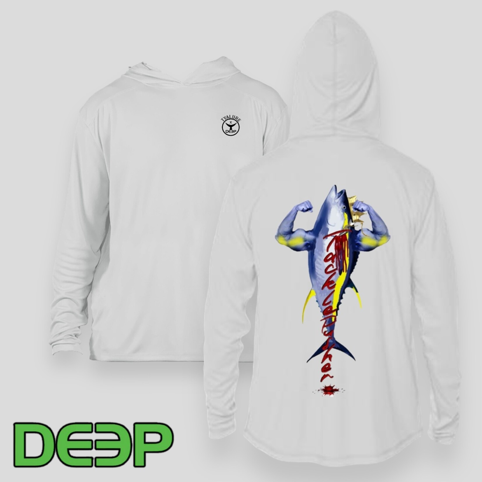 Deep Apparel Deep Tacklepusher Flex Performance Shirt