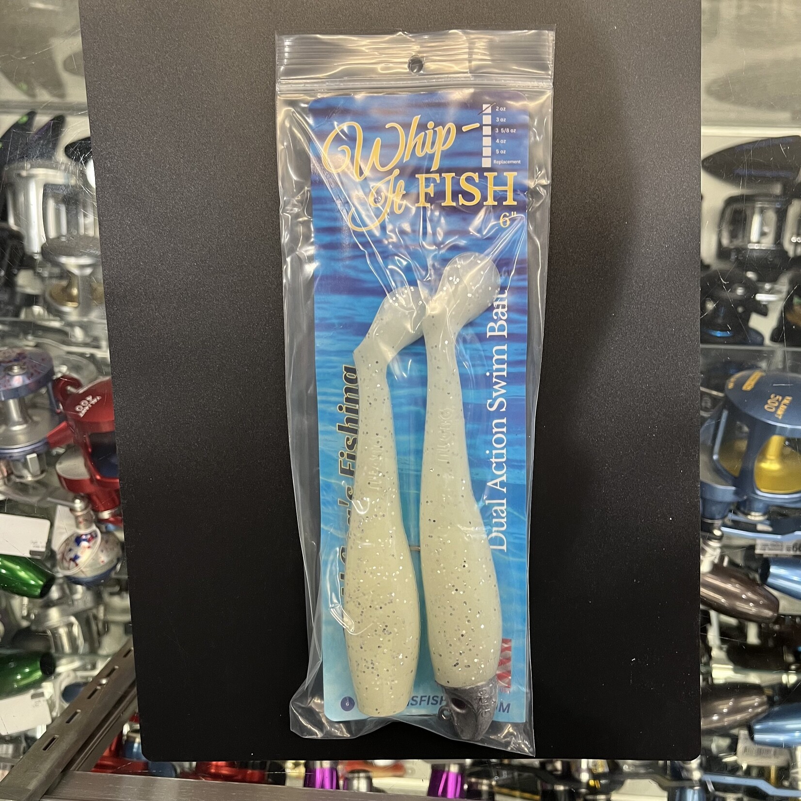 Al Gags Al Gags GLOW Flash Whip-it-Fish