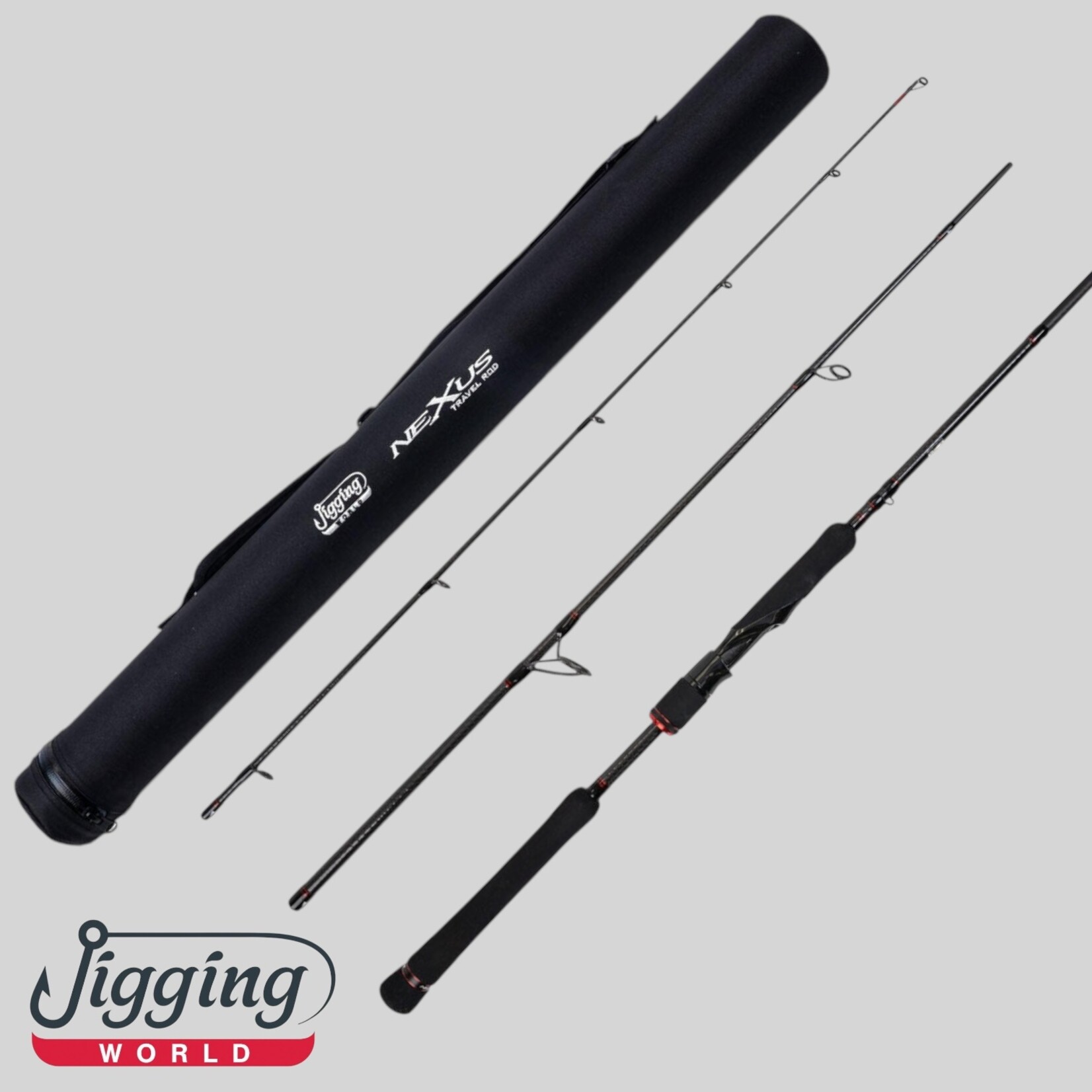Jigging World Jigging World Nexus 2.0 Travel Spin Rods