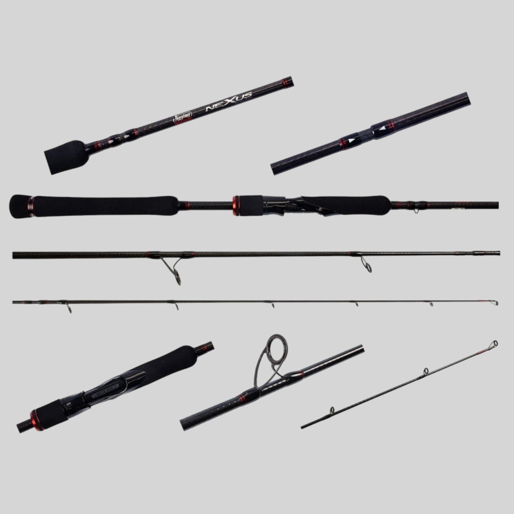 Jigging World Jigging World Nexus 2.0 Travel Spin Rods