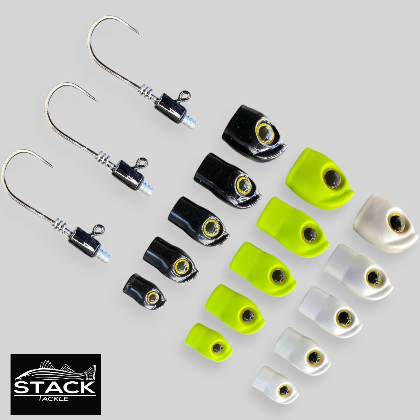 Stack tackle Stack Screwy Head Jigs