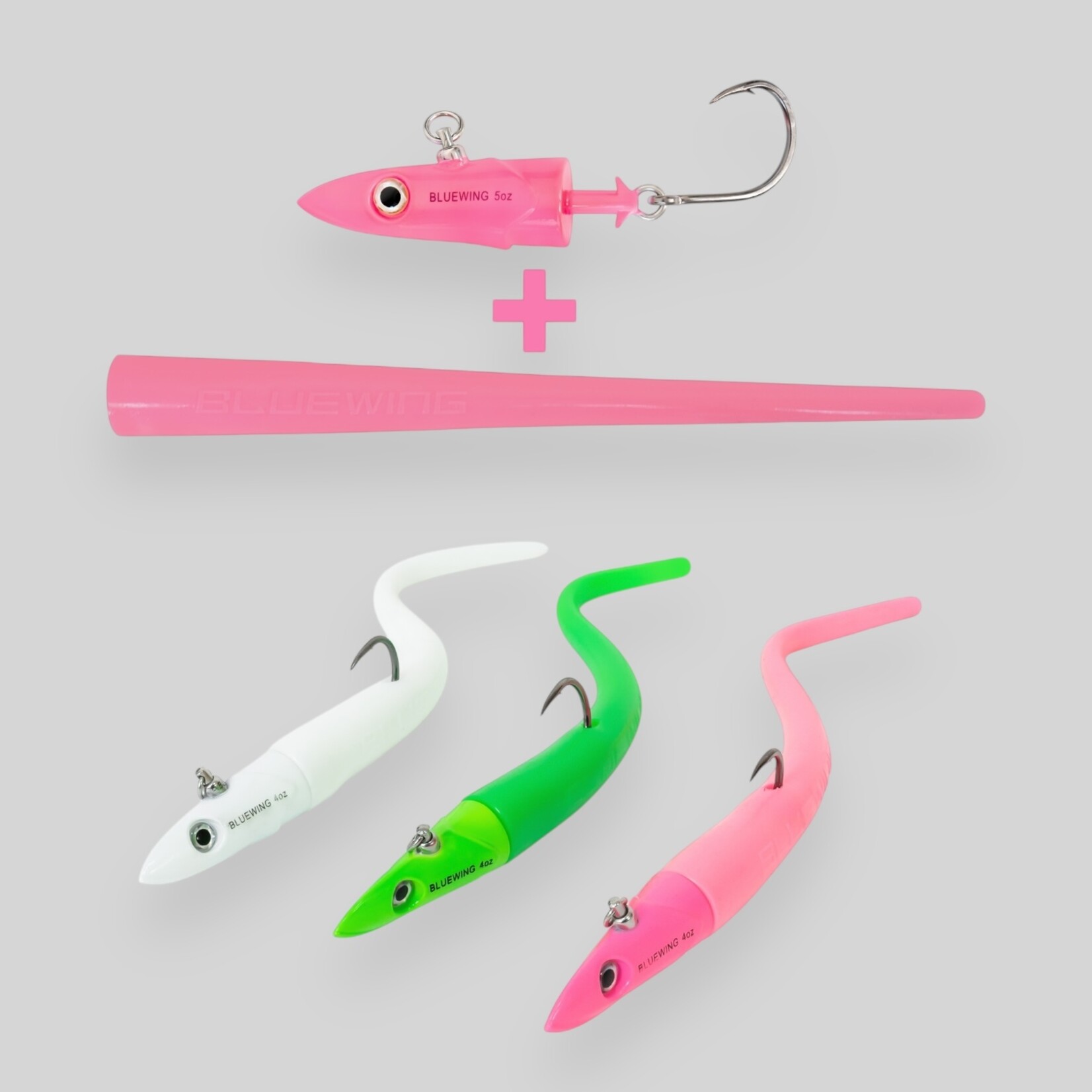 B W BW 6" Swim Jig