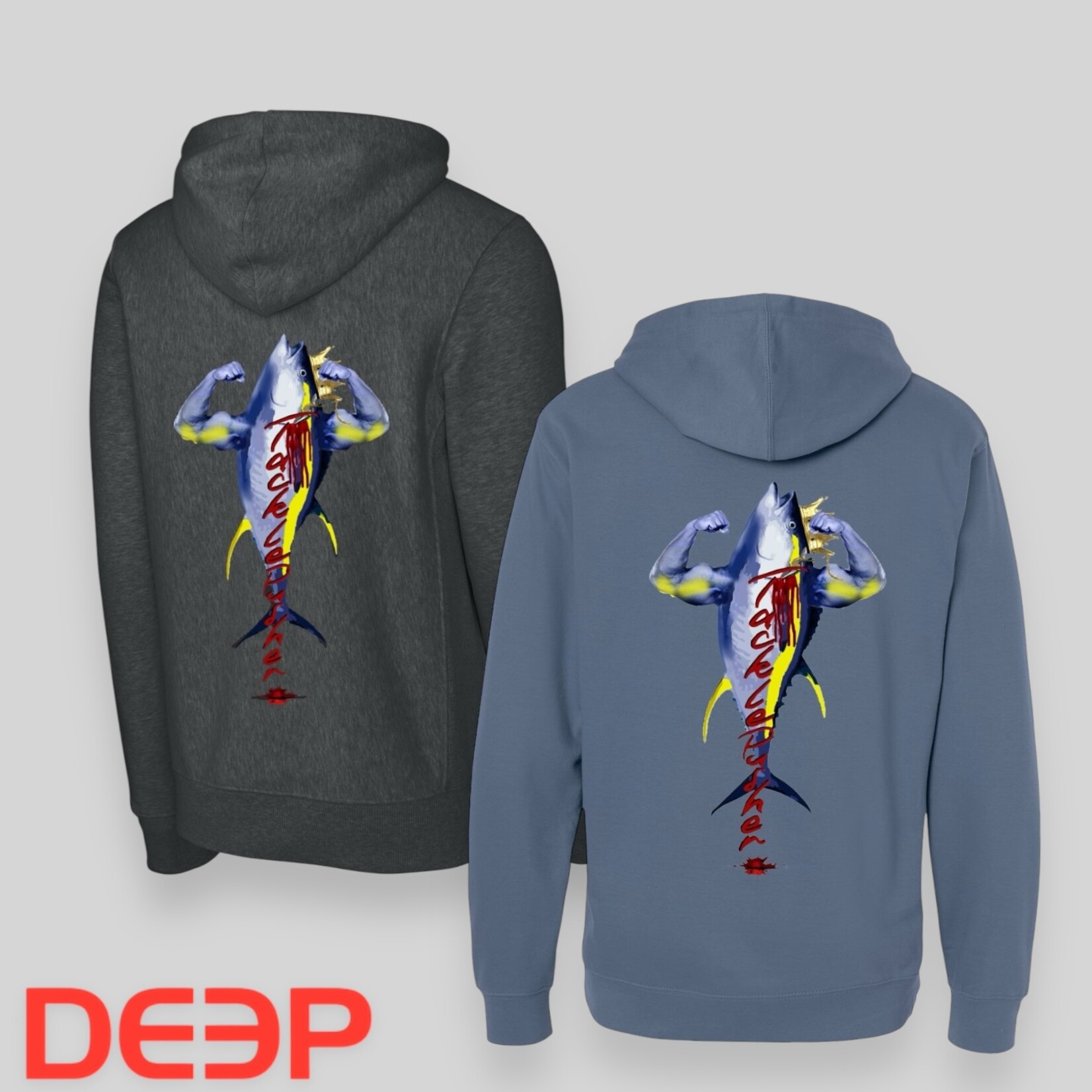 Deep Apparel Deep Tacklepusher Flex Hoodie
