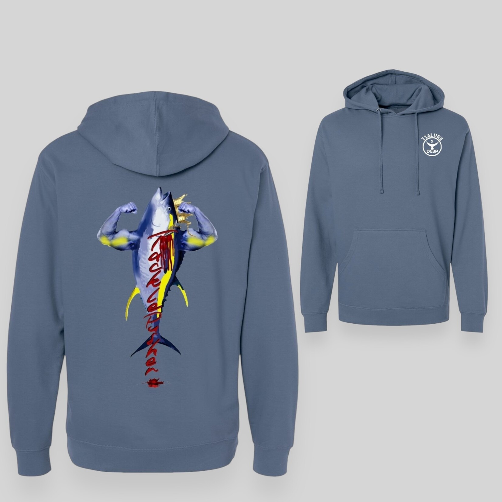 Deep Apparel Deep Tacklepusher Flex Hoodie