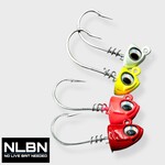 No Live Bait Needed NLBN 5" Hot Heads 8/0