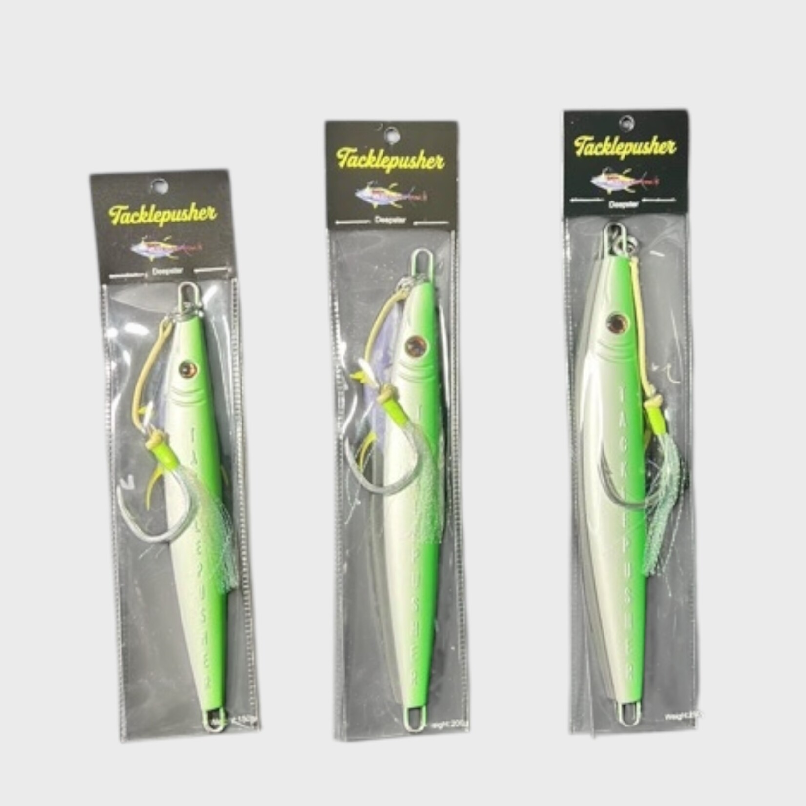 Tacklepusher Tacklepusher Deepster Glow Jigs