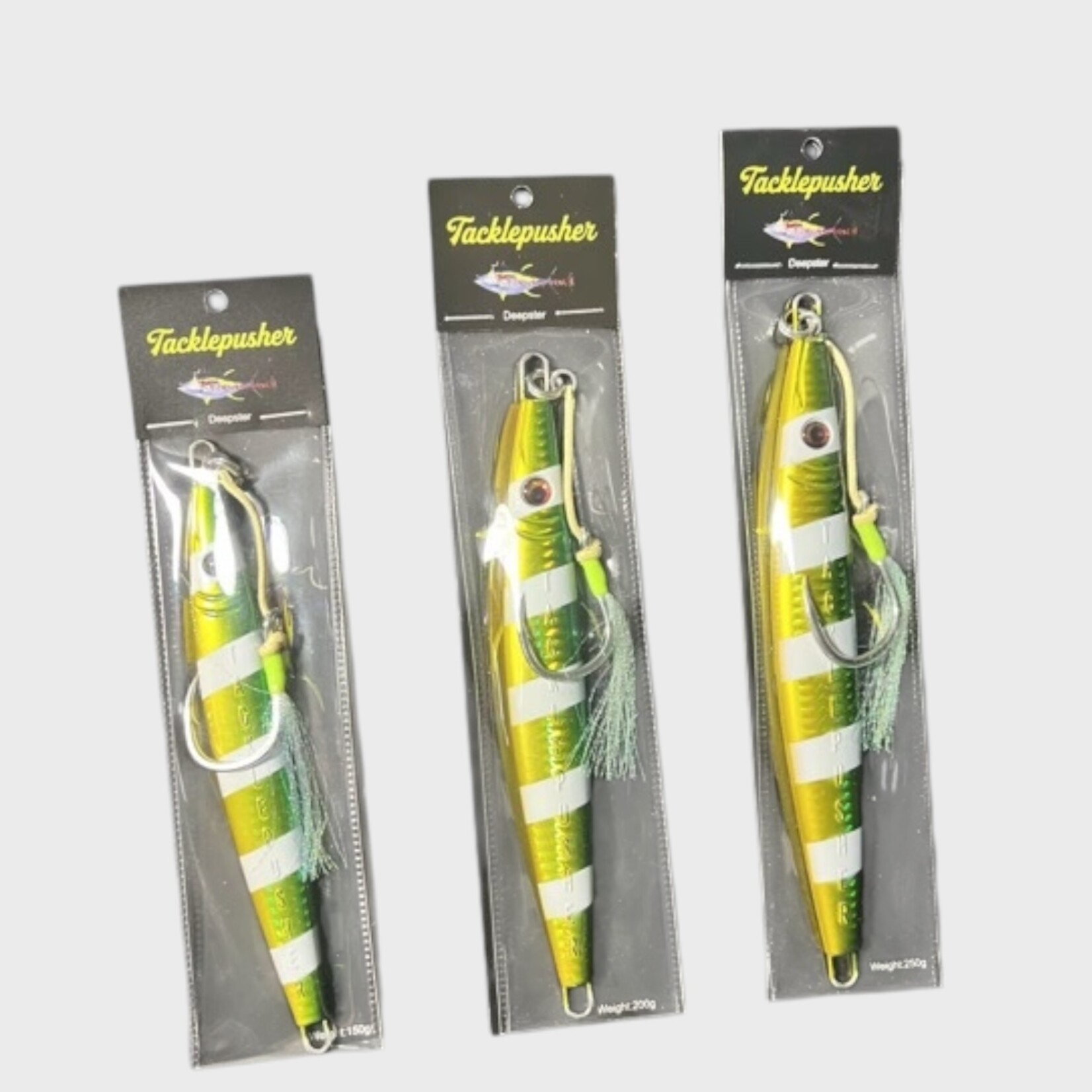 Tacklepusher Tacklepusher Deepster Glow Jigs