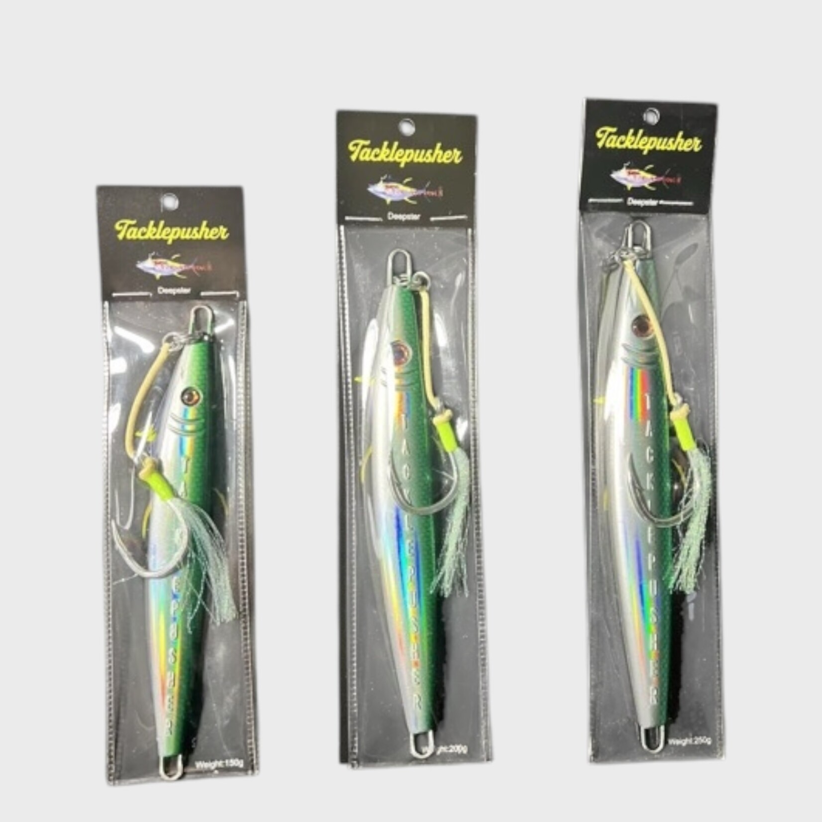 Tacklepusher Tacklepusher Deepster Glow Jigs