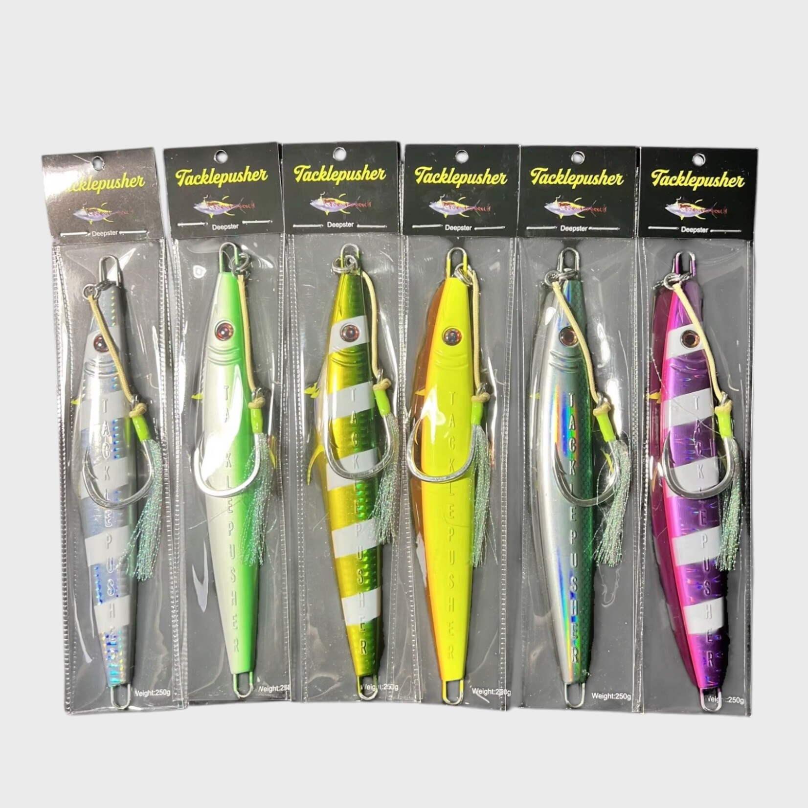 Tacklepusher Tacklepusher Deepster Glow Jigs