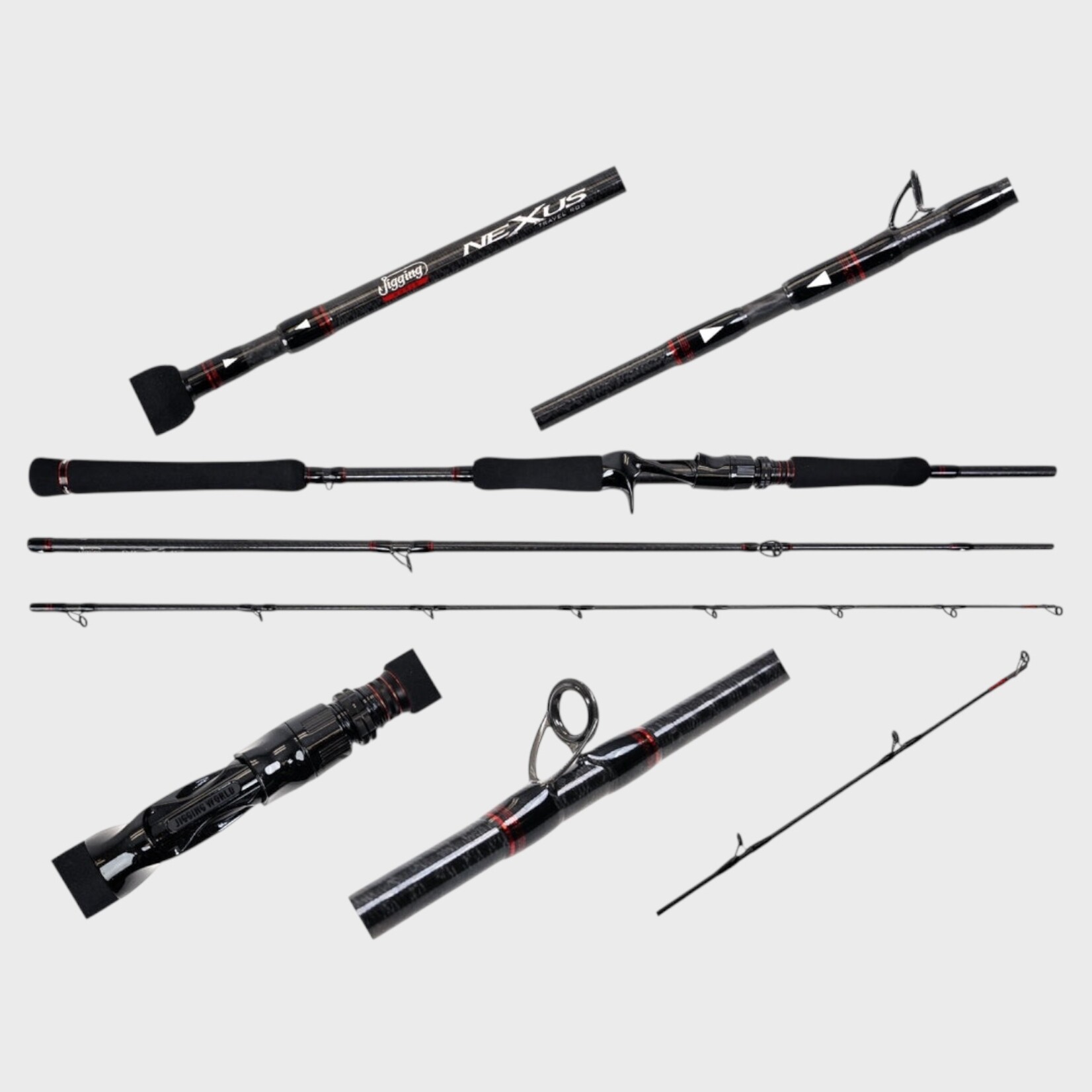 Jigging World Jigging World Nexus 2.0 Travel Cast Rods