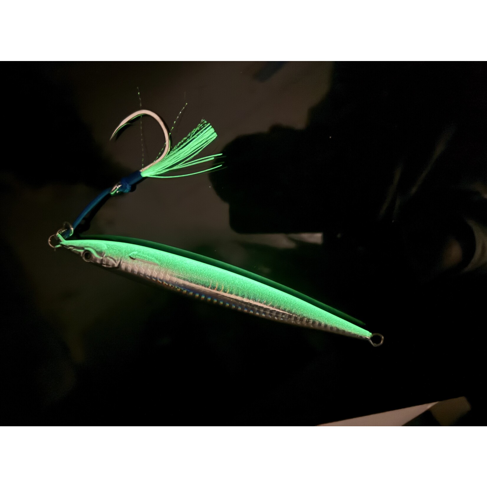 UVT Fishing UVT Glow Glass Sandeel jig