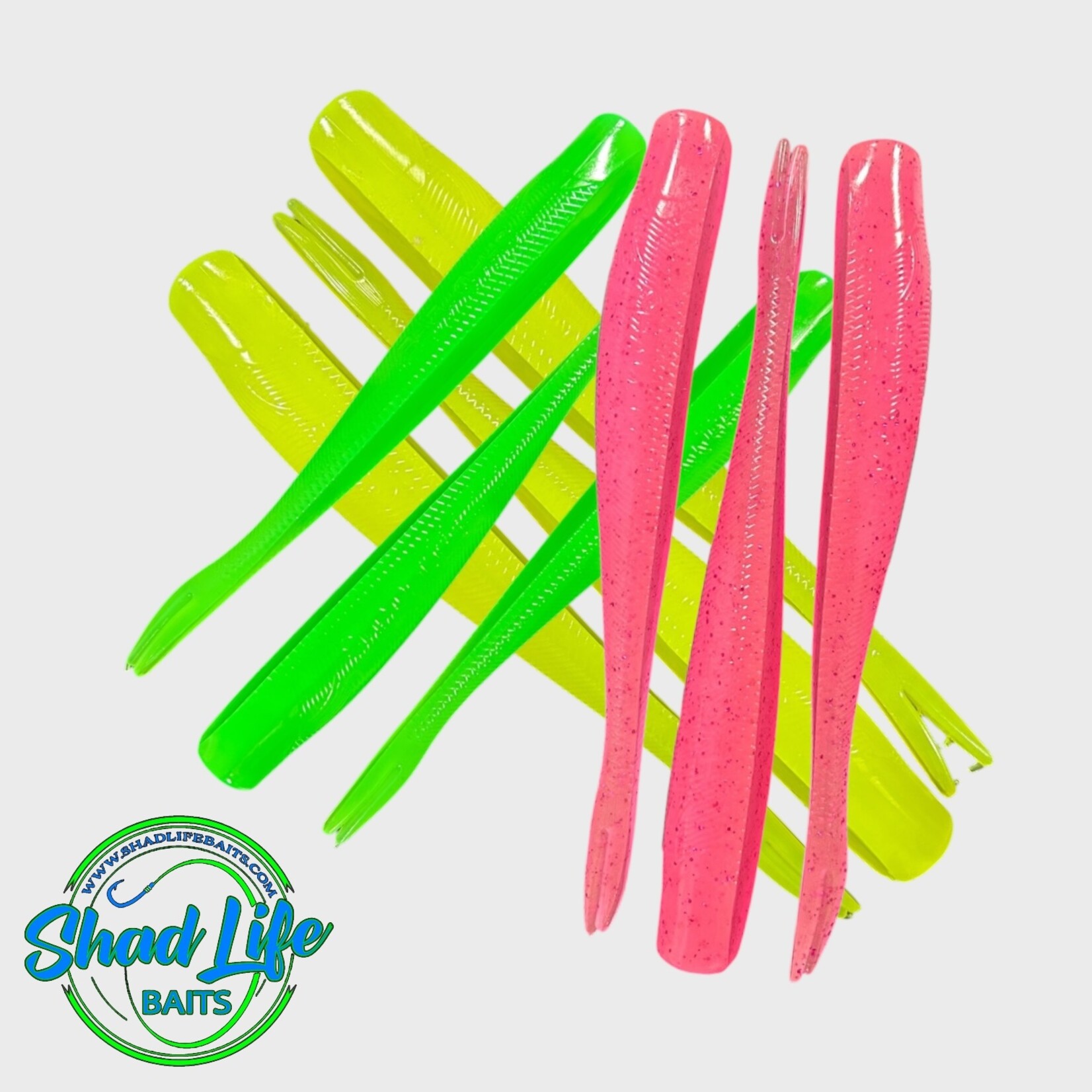 Shad Life Baits Shad Life Glow Straight Tail